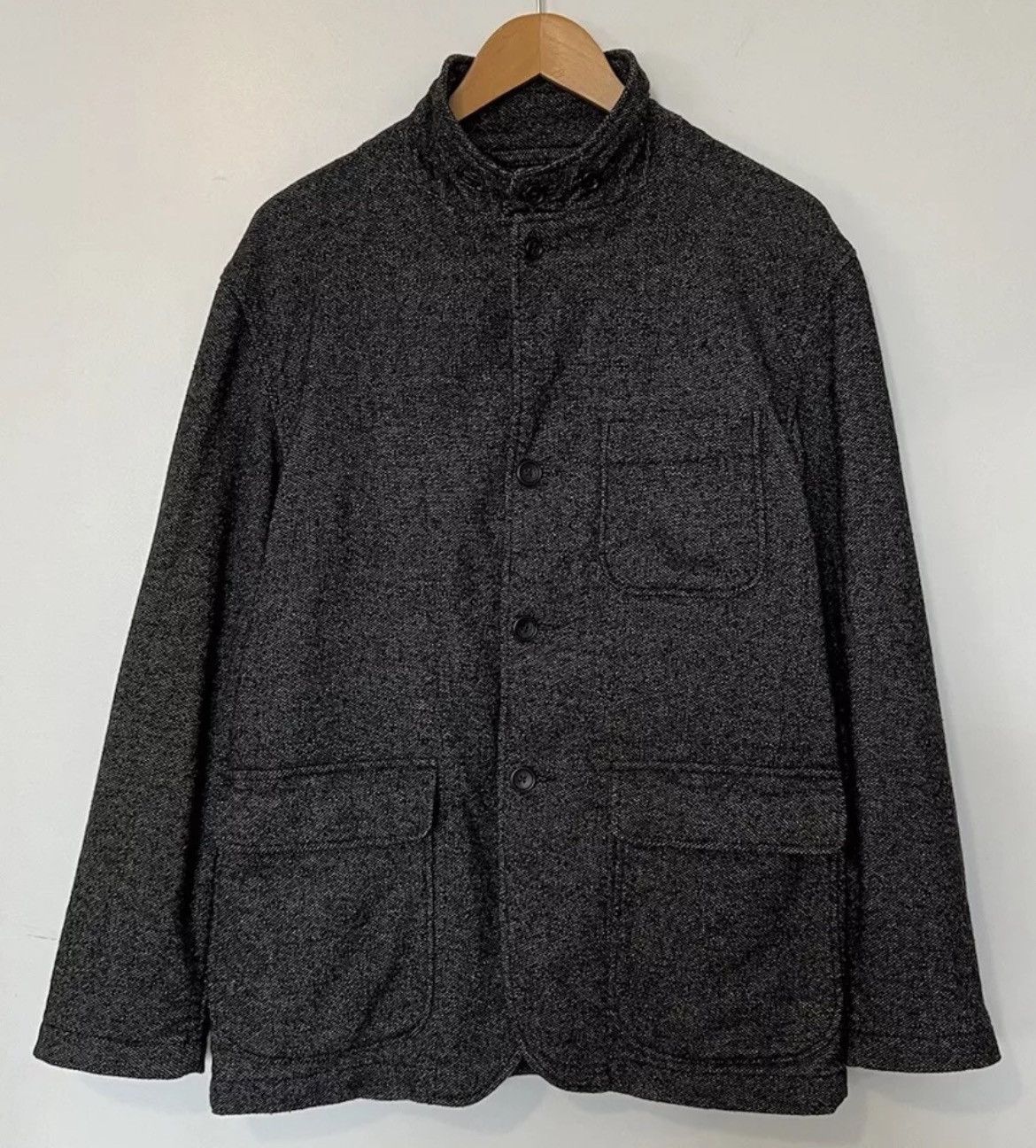 Engineered Garments ENGINEERED GARMENTS Loiter Jacket Sz S Charcoal Wool Blend Size US S / EU 44-46 / 1 - 2 Thumbnail