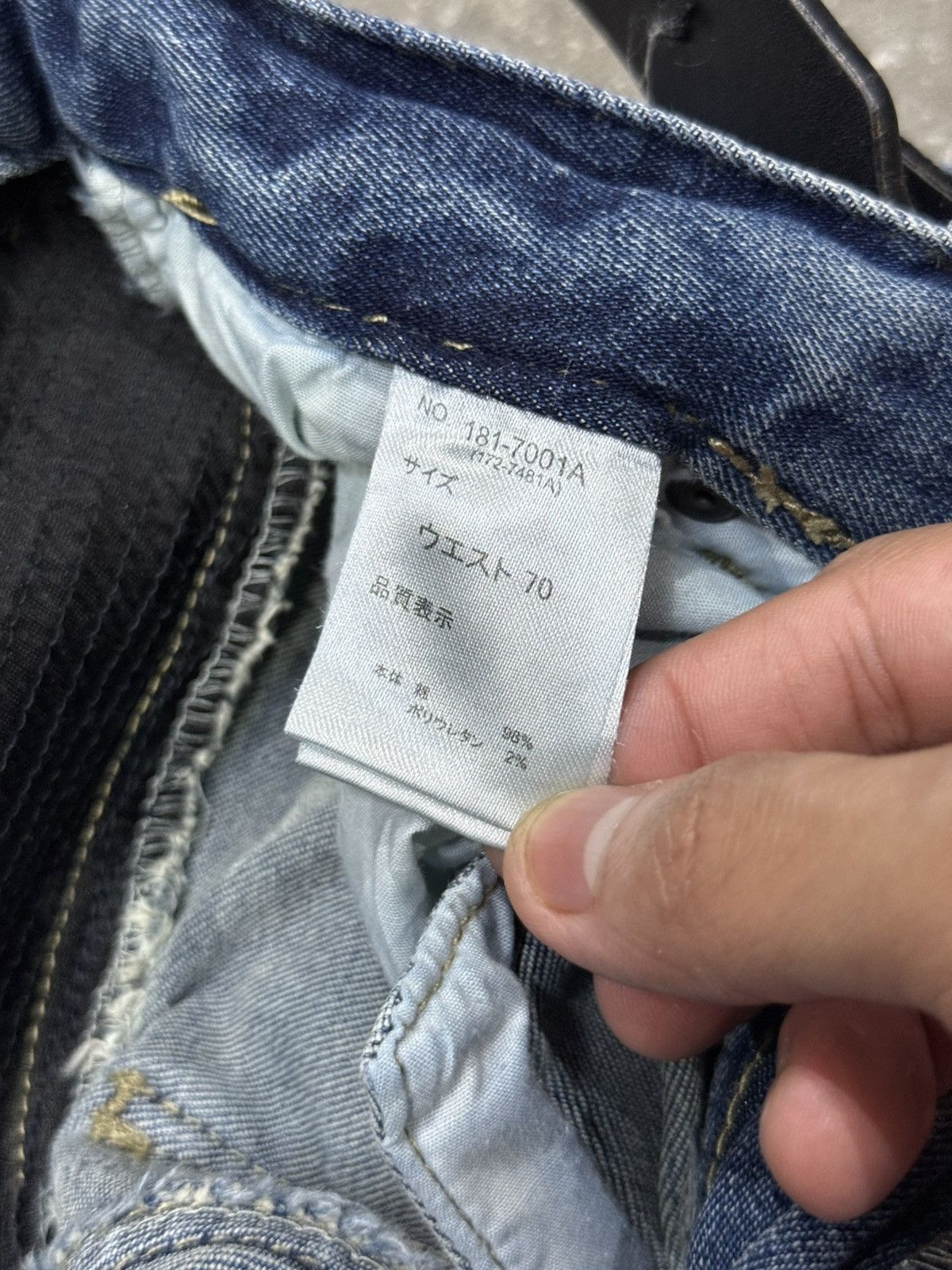 In The Attic In the attic homme denim biker pants Size US 30 / EU 46 - 7 Thumbnail