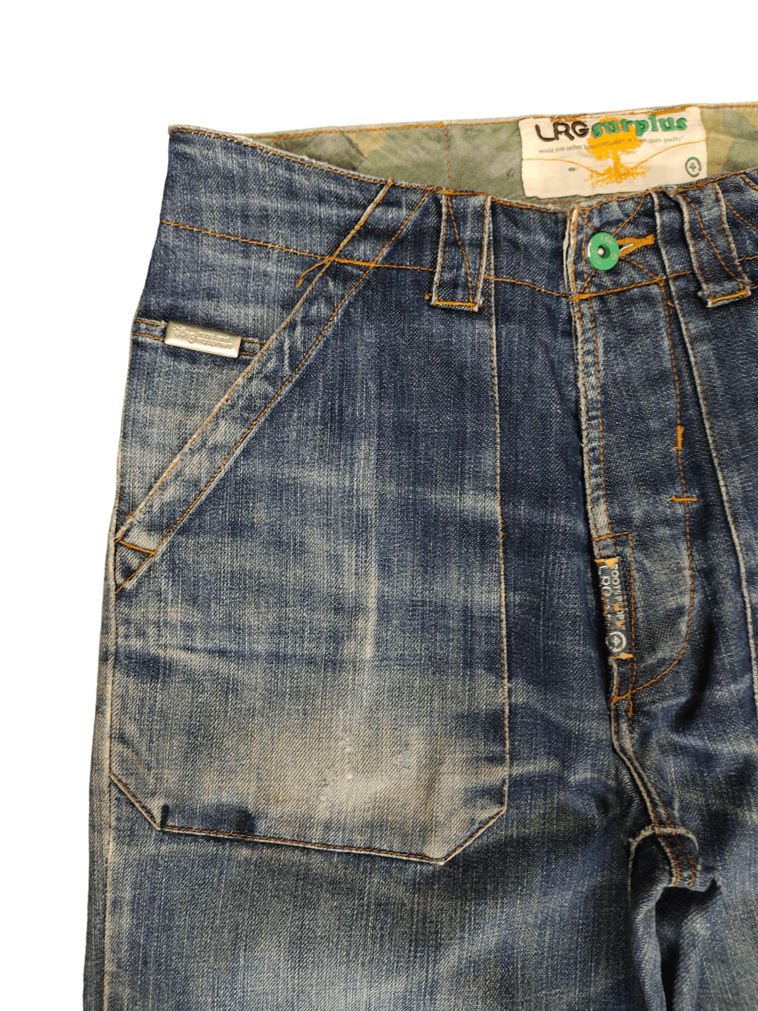 LRG 1990s Loose Jeans LRG Surplus Fatigue Denim Wide leg Size US 30 / EU 46 - 4 Thumbnail