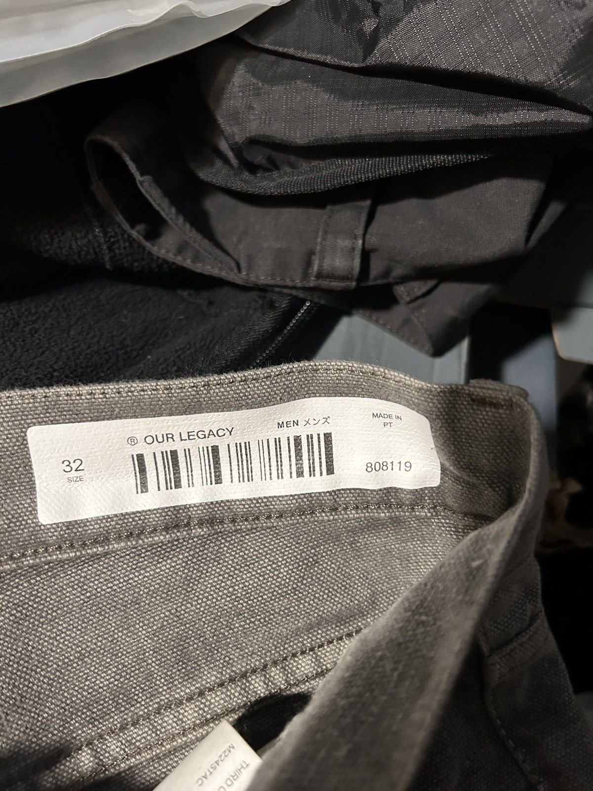 Our Legacy Our Legacy THIRD CUT Attic Carbon Wash Canvas size 32 Size US 32 / EU 48 - 5 Thumbnail