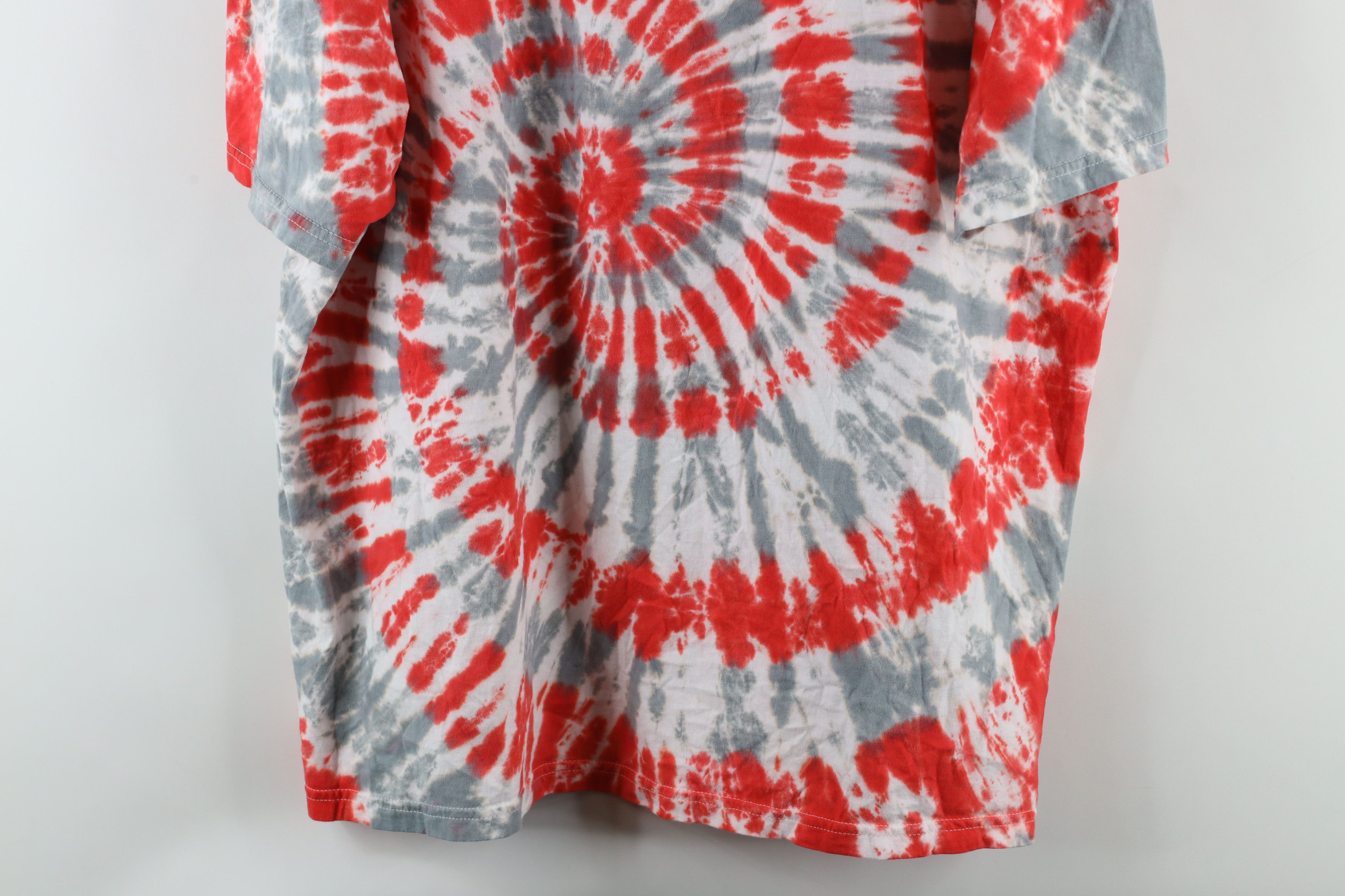 Vintage Vintage 90s Streetwear Tie Dye Swirl Short Sleeve T-Shirt Size US XL / EU 56 / 4 - 3 Thumbnail