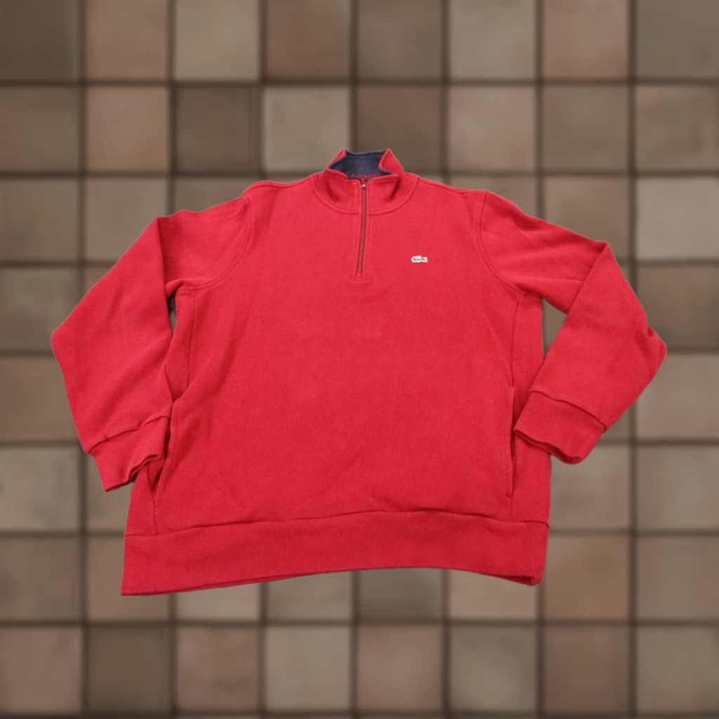 Lacoste Lacoste Sweater Men L Golf Pullover Zip Alligator Logo Casual Preppy Jumper Size US L / EU 52-54 / 3 - 1 Thumbnail