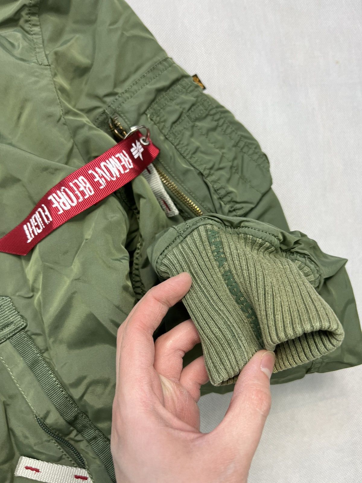 Alpha Industries Bomber Jacket Alpha Industries Injector III Zipped Military Size US M / EU 48-50 / 2 - 6 Thumbnail