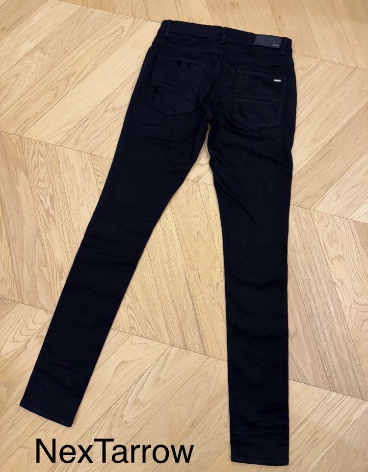 Amiri Amiri note rhinestone jeans 2412-Nextarrow Size US 31 - 2 Thumbnail