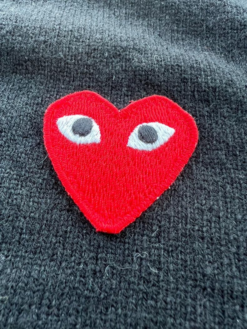 Comme des Garcons Comme Des Garcons Cardigan with red heart Size M / US 6-8 / IT 42-44 - 5 Thumbnail