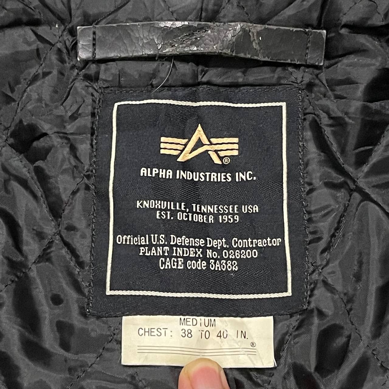 Alpha Industries Vintage Alpha Industries Wool Coat Double Breasted Size US M / EU 48-50 / 2 - 7 Thumbnail