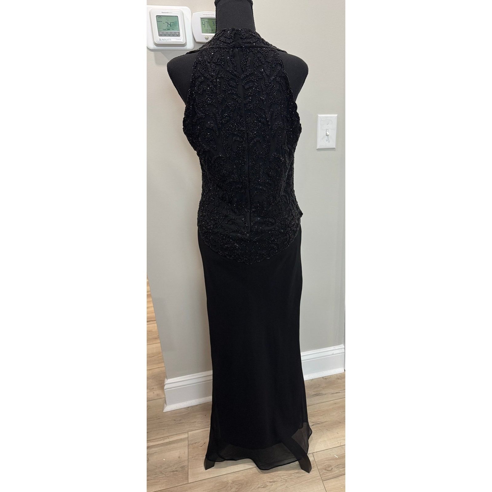 Other Jkara Beaded Gown Long Mother-of-the-Bride Dress Size 12 Size XL / US 12-14 / IT 48-50 - 3 Thumbnail
