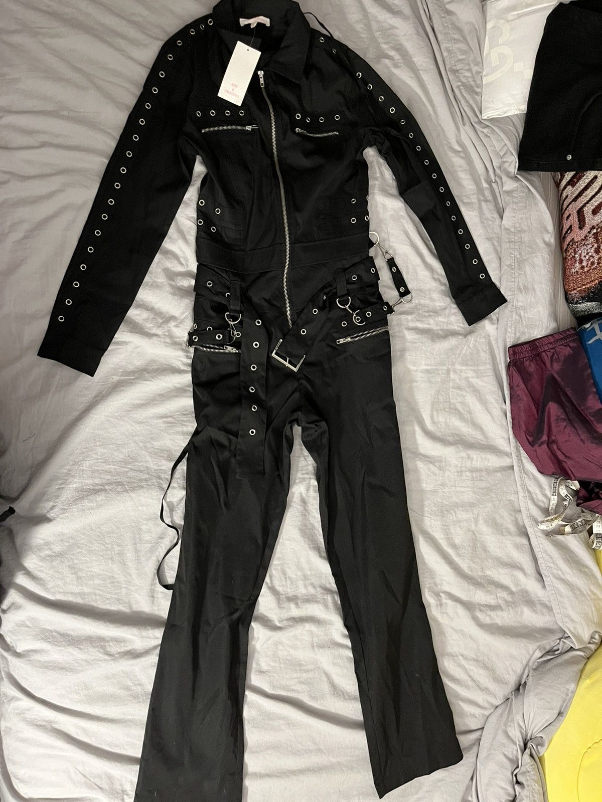 Other Black punk jumpsuit Size US S / EU 44-46 / 1 - 1 Thumbnail