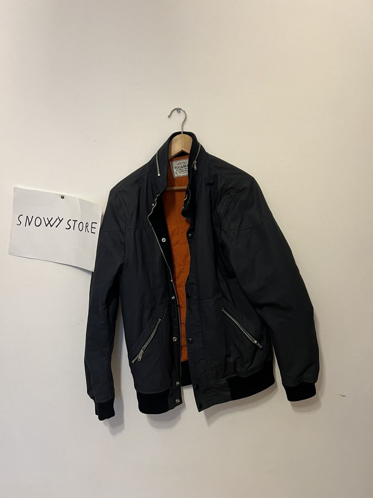 Pull & Bear × Vintage Vintage Pull & Bear Bomber Jacket Size US M / EU 48-50 / 2 - 1 Thumbnail