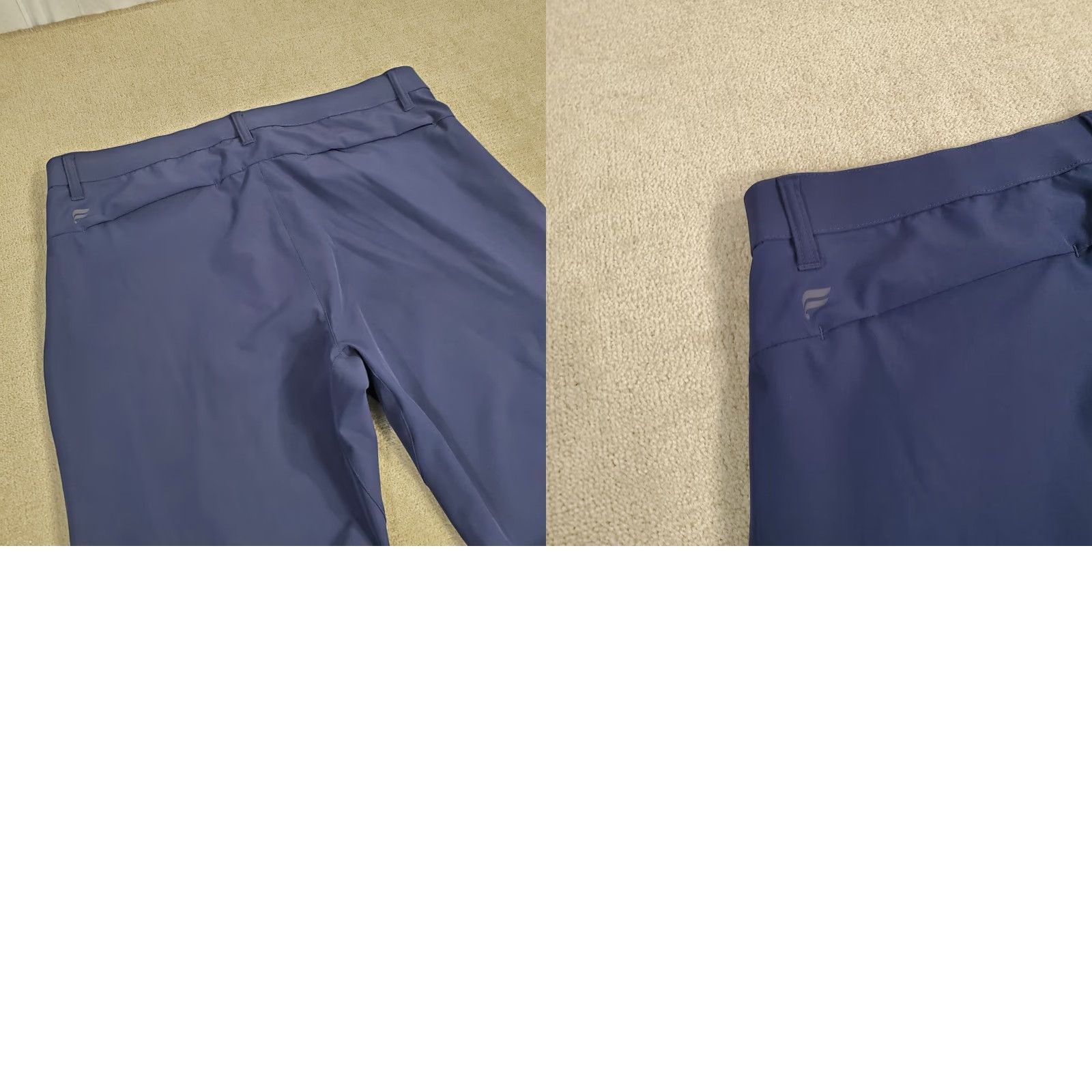 Fabletics Fabletics Pants Mens 34x29 Chino Flat Front Lightweight Performance Blue Regular Inseam 29 Logo Size US 34 / EU 50 - 8 Thumbnail