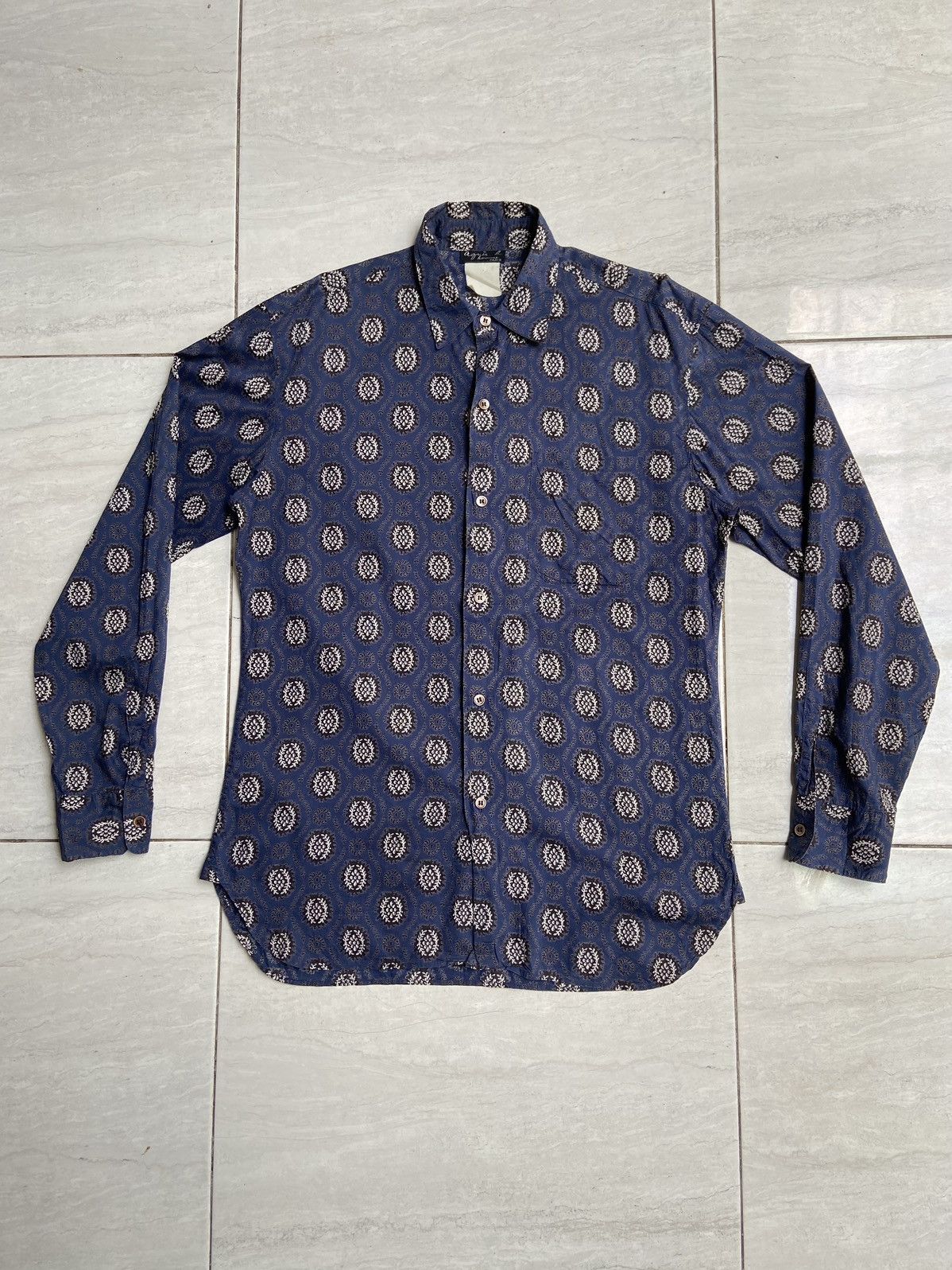 agnes b. AGNES B. HOMME Motive Shirt Size US S / EU 44-46 / 1 - 6 Thumbnail