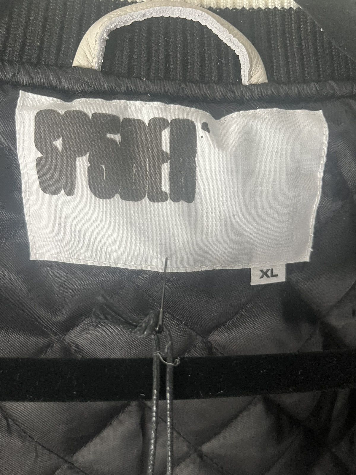Sp5der Sp5der Spider Worldwide Williams 5 Varsity Jacket Black Pink Size US XL / EU 56 / 4 - 6 Thumbnail