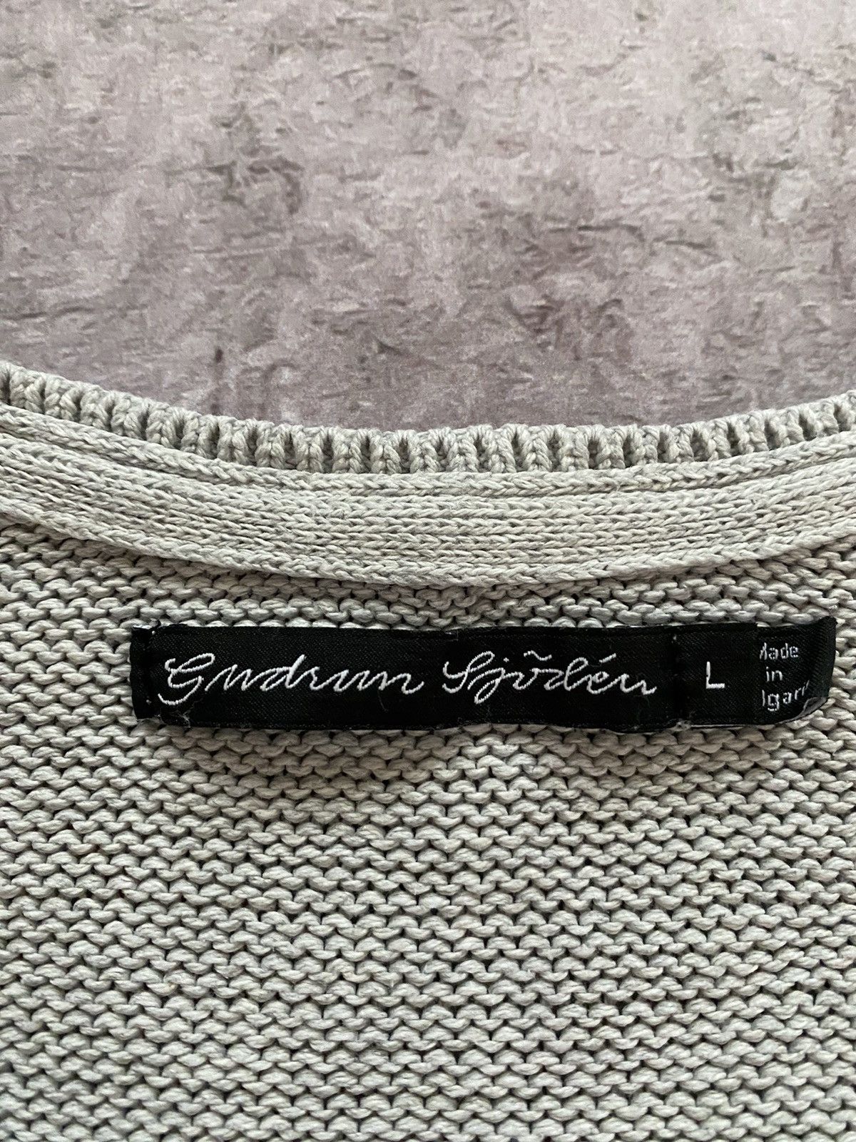 Designer × Gudrun Sjoden Rare Gudrun Sjoden Gray Sweater Floral Flowers Print Size L Size L / US 10 / IT 46 - 10 Thumbnail