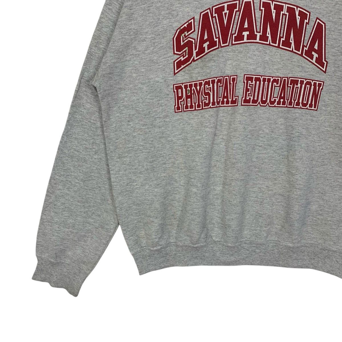 Gildan × Vintage Vintage Gildan Savanah Pyhsical Education Sweashirt Sweater Size US M / EU 48-50 / 2 - 5 Thumbnail