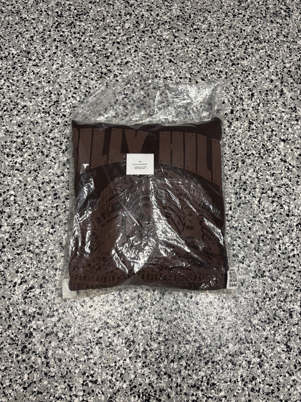 Billy Hill 2021 Billy Hill Auto Asylum Diamond Plated Puff Print Hoodie Size US XL / EU 56 / 4 - 4 Thumbnail