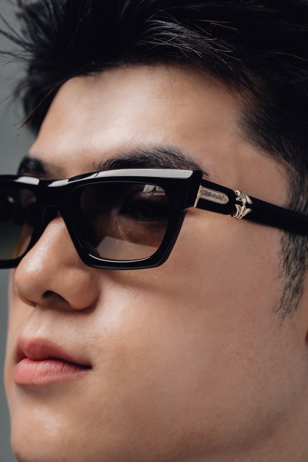 Chrome Hearts CHROME HEARTS CLITERALLY BLACK-18KGP SUNGLASSES Size ONE SIZE - 11 Thumbnail