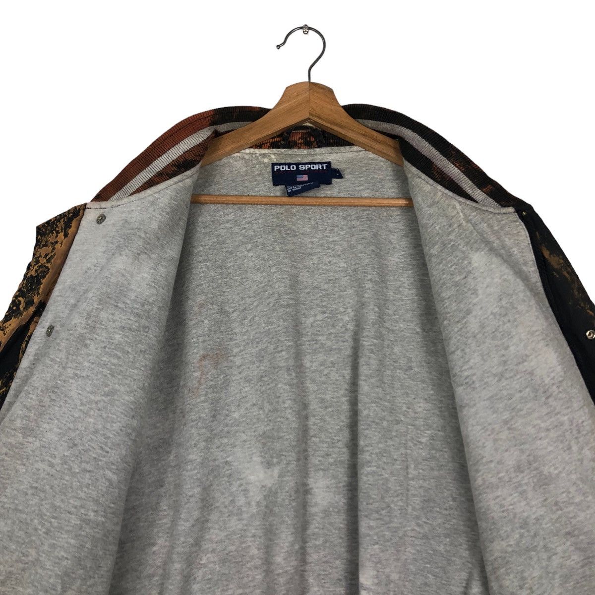 Japanese Brand 🔥Vintage Bomber Jacket Polo Sport Ralph Lauren Acid Wash Size US L / EU 52-54 / 3 - 14 Thumbnail