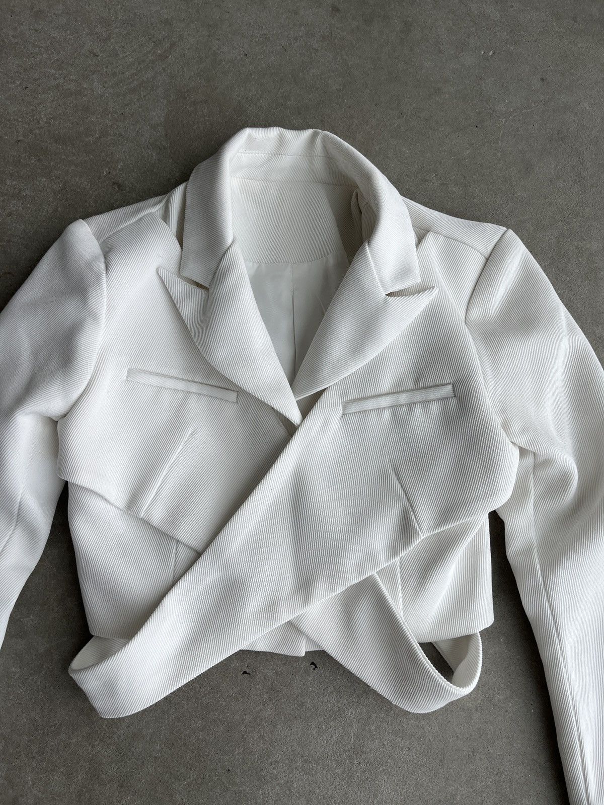 Other Futuristic Symmetrical Bondage Strap Blazer (unisex) Size S / US 4 / IT 40 - 5 Thumbnail