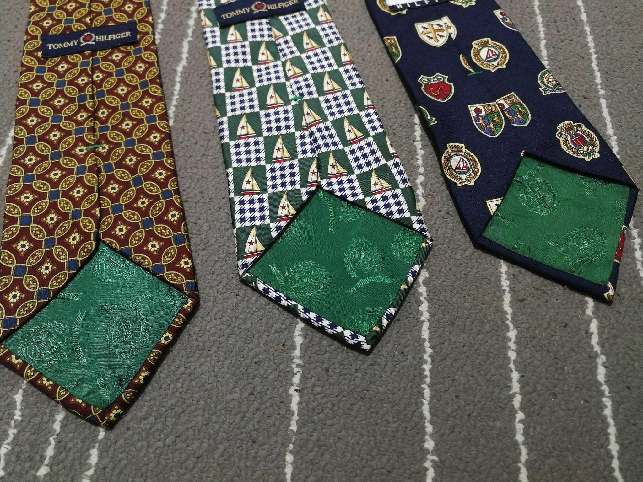 Tommy Hilfiger Tommy hilfiger combo neck tie 1997 Size ONE SIZE - 7 Thumbnail