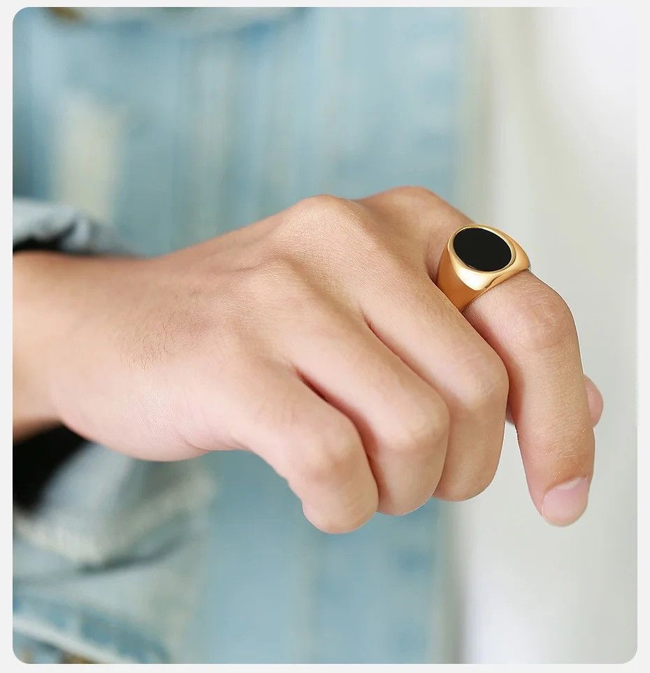 Other Retro Signet Ring Size ONE SIZE - 3 Thumbnail