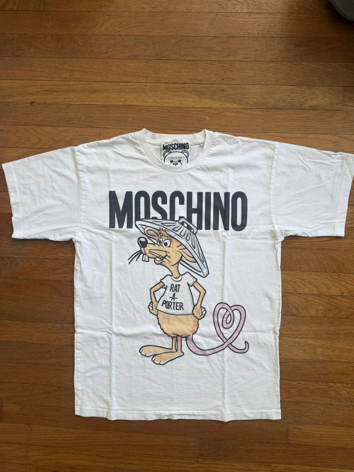 Moschino Moschino Rat-a-porter T-shirt Size US M / EU 48-50 / 2 - 1 Thumbnail