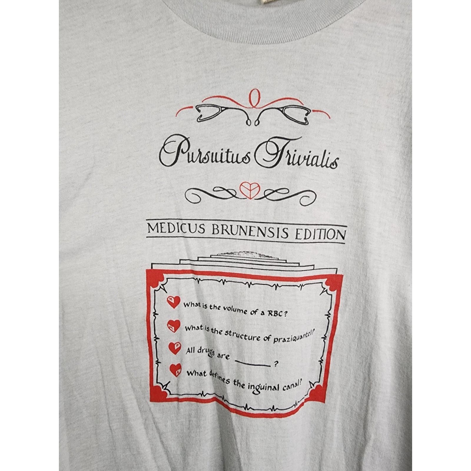 Vintage Vintage Medical Science Shirt Trivia Tee Medicus Brunensis M Size US M / EU 48-50 / 2 - 3 Thumbnail