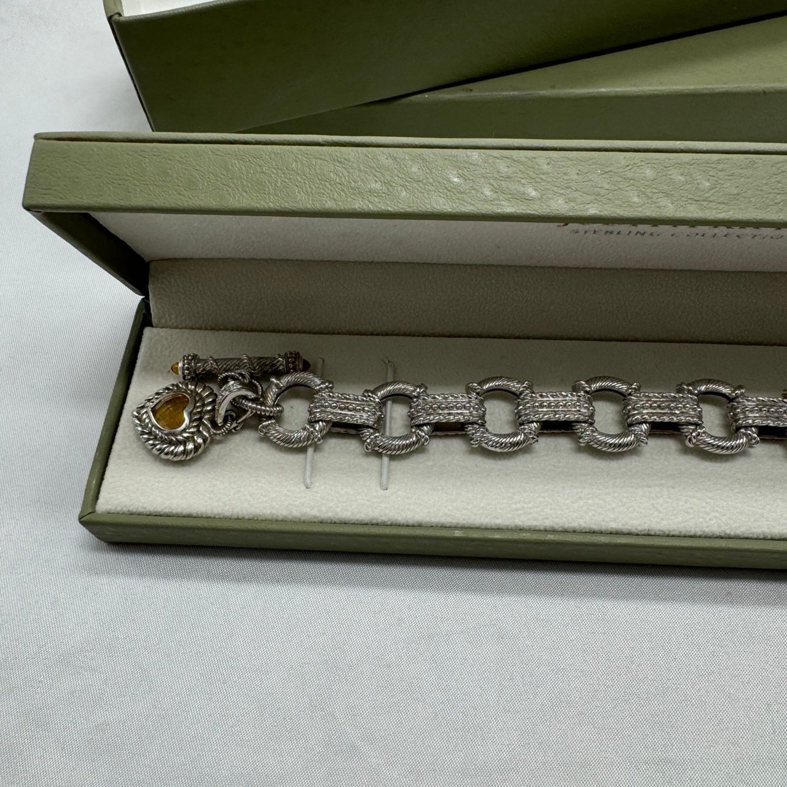 VTG Judith Ripka Sterling bracelet