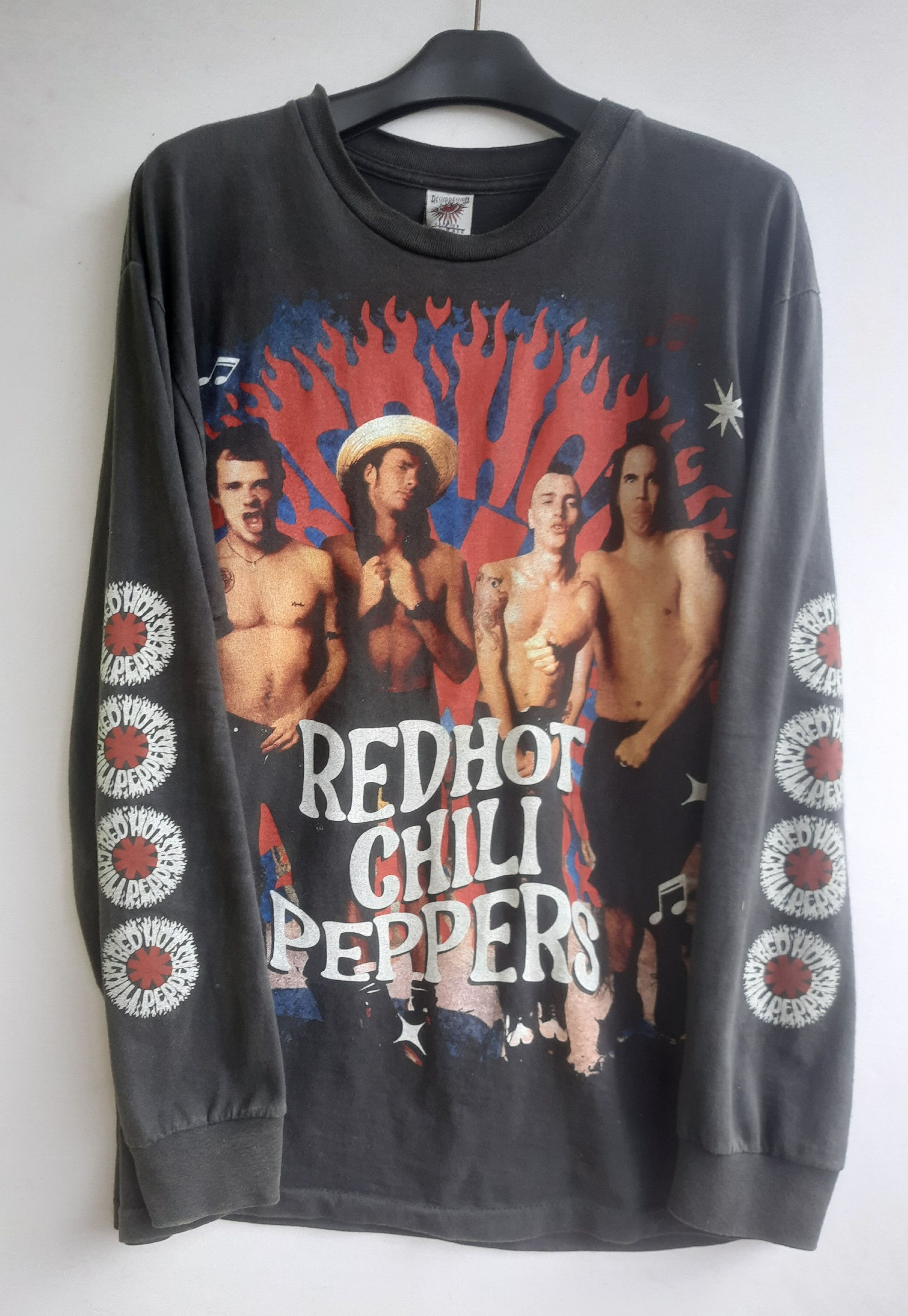 Band Tees Red Hot Chili Peppers Vintage Bootleg Mexico Made Size US L / EU 52-54 / 3 - 1 Thumbnail