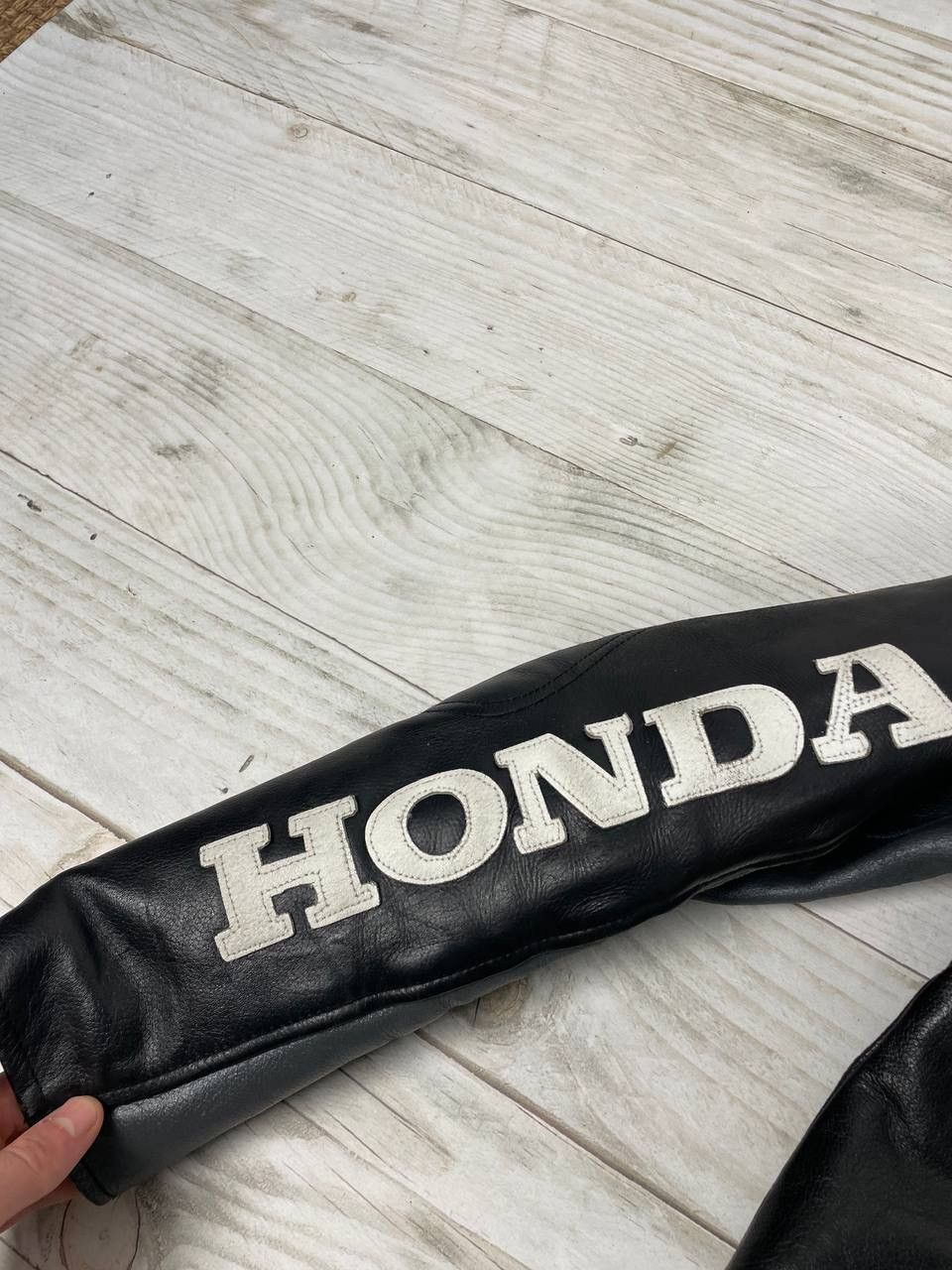 Honda Vintage Honda Racing Leather Motorcycle Jacket Moto Size US XS / EU 42 / 0 - 8 Thumbnail