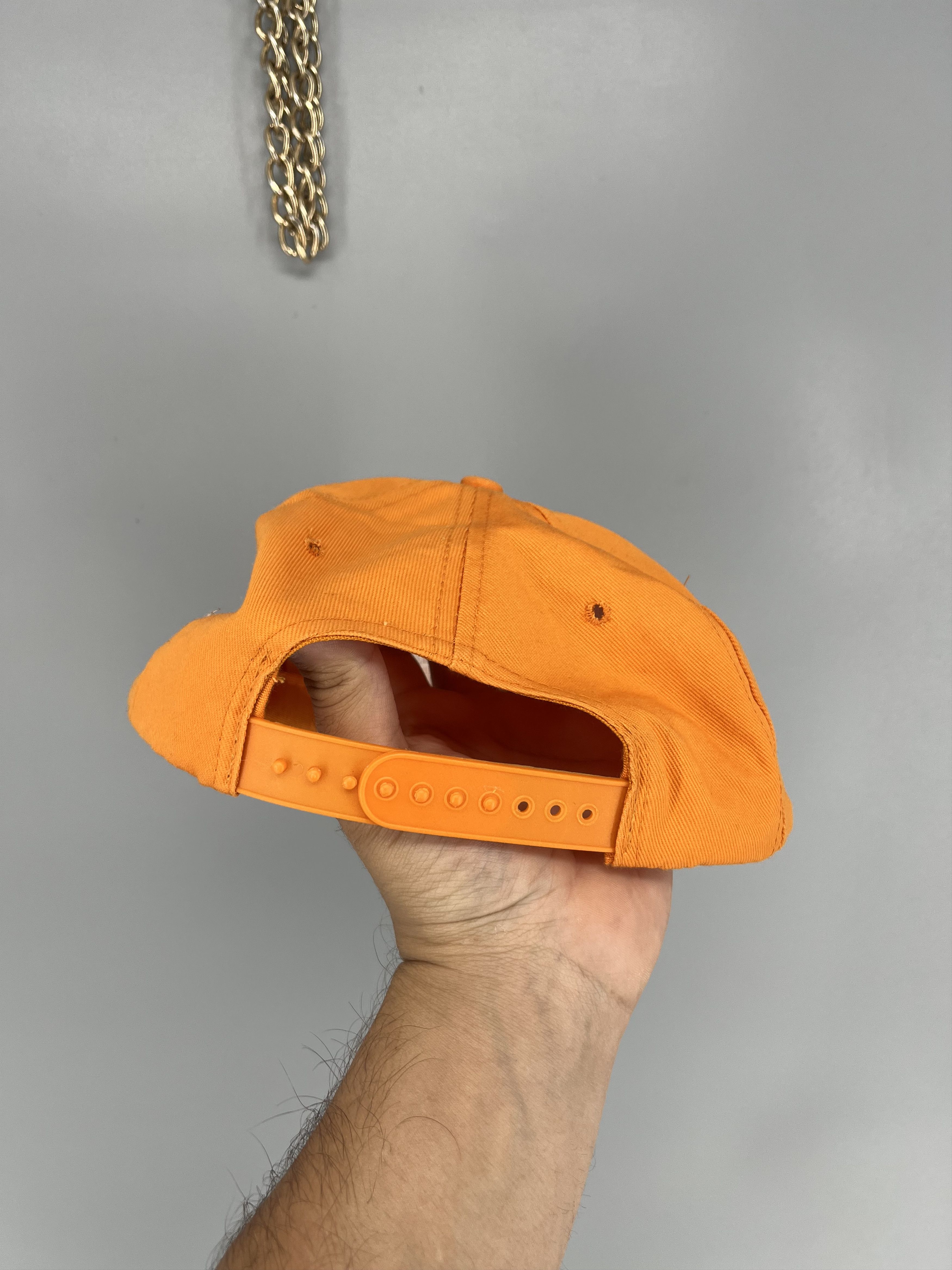 Vintage Tennessee Volunteers Hat NCAA Orange Hat Adjustable Size ONE SIZE - 3 Thumbnail