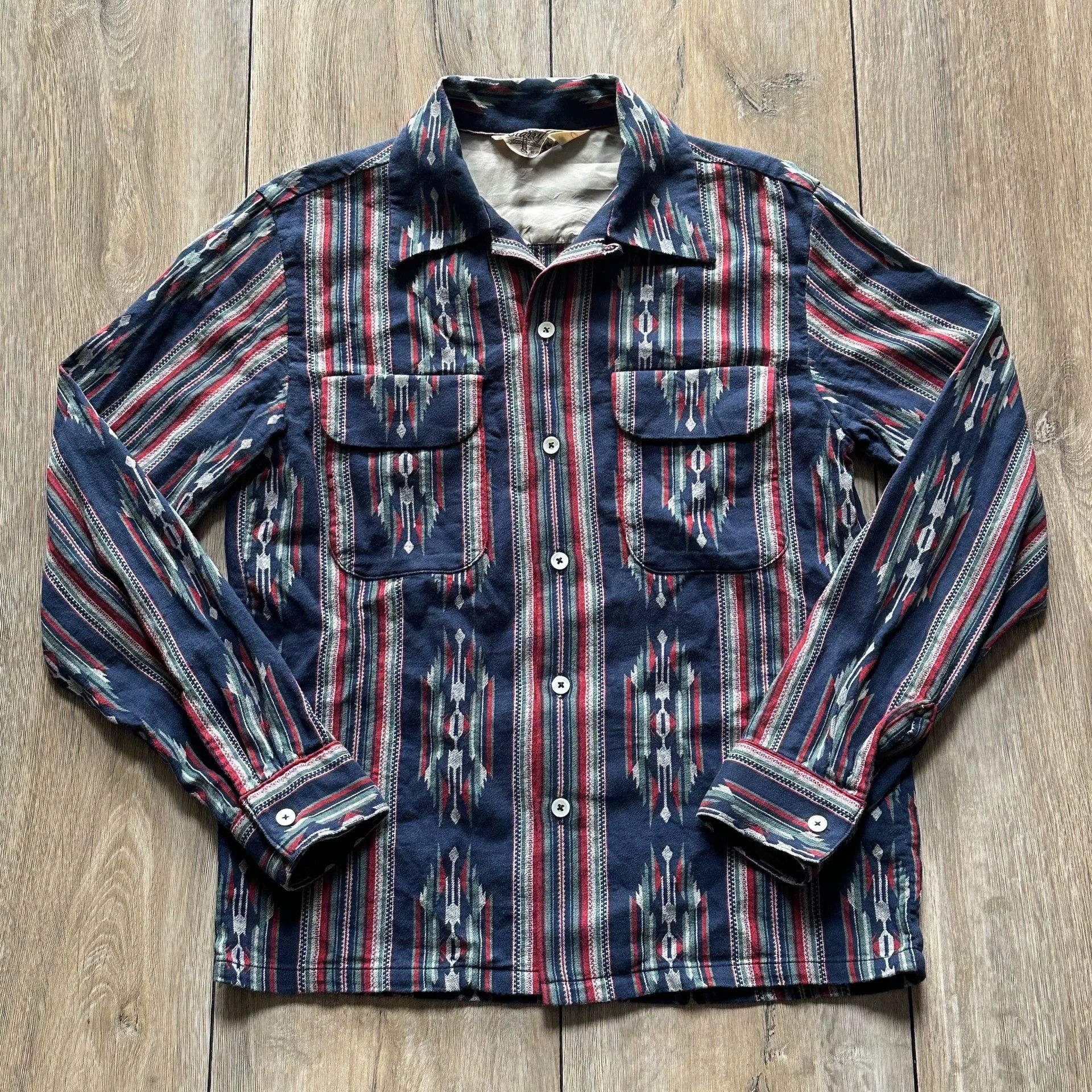 Jelado Jelado Vintage Long-Sleeve Shirt Size US M / EU 48-50 / 2 - 1 Thumbnail