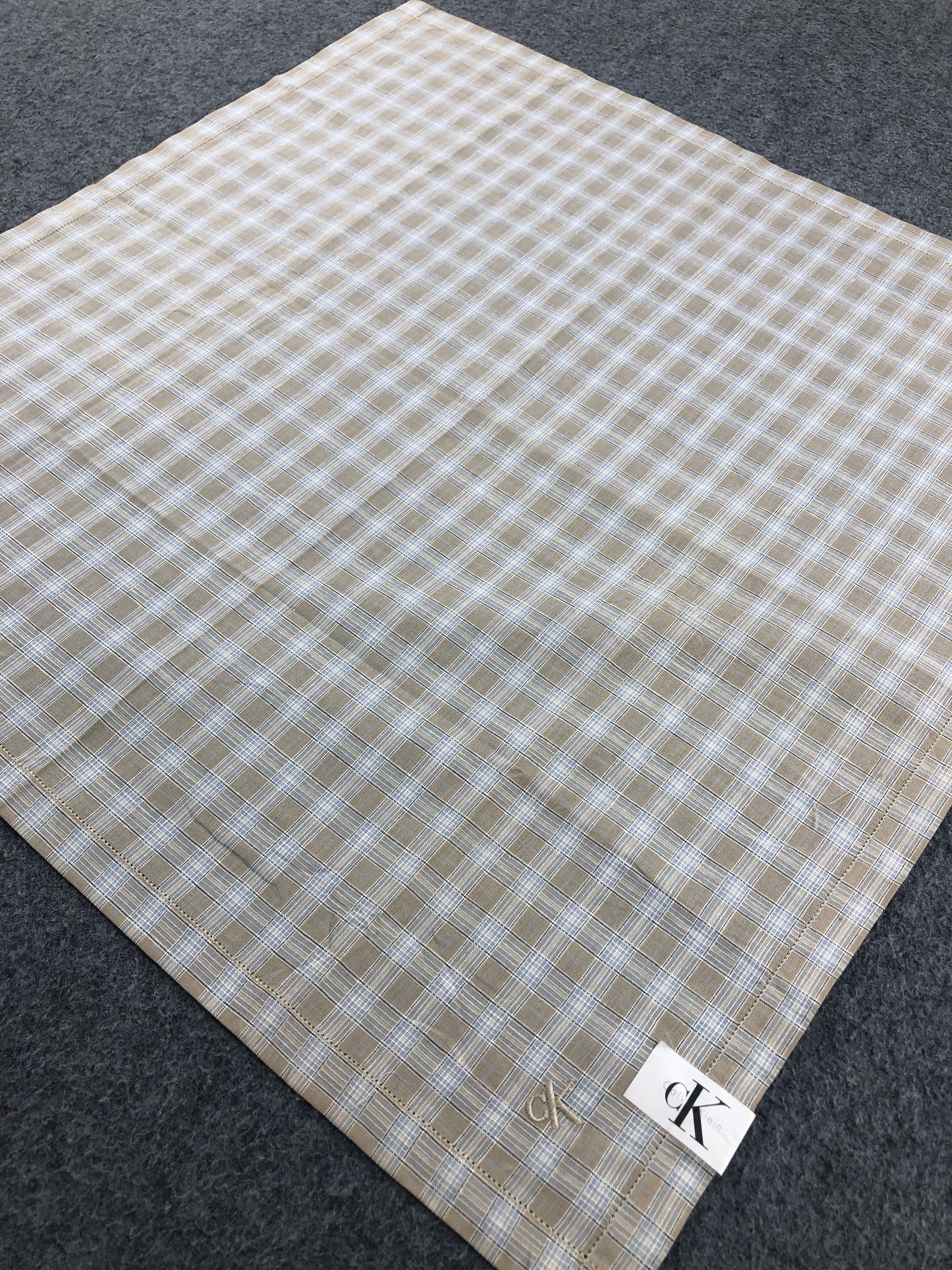 Calvin Klein × Vintage Calvin Klein Handkerchief / Bandana / Neckerchief Size ONE SIZE - 4 Thumbnail