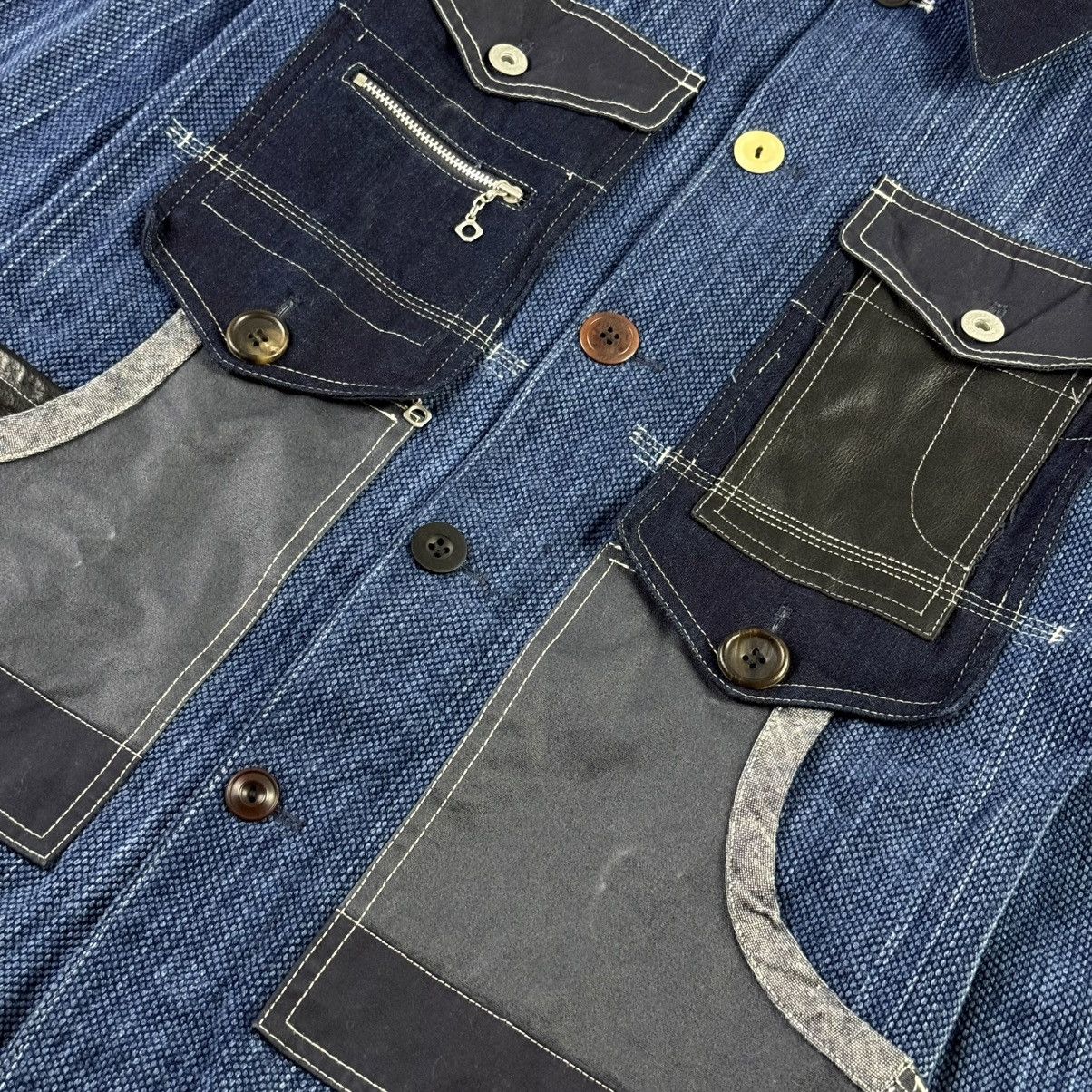Junya Watanabe Junya Watanabe - HP - S/S 15 - Indigo Dyed Denim Jacket Size US XS / EU 42 / 0 - 3 Thumbnail
