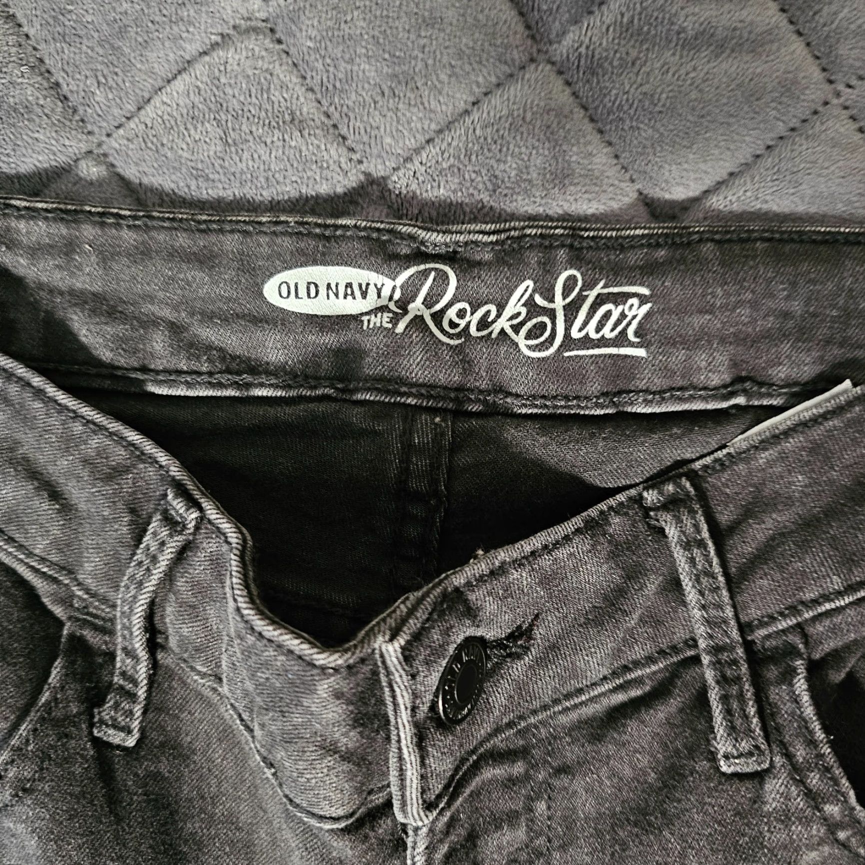 Old Navy Old Navy Jeans Women Skinny Adult 10 Black Dark Wash Womens Size 32" / US 10 / IT 46 - 3 Thumbnail