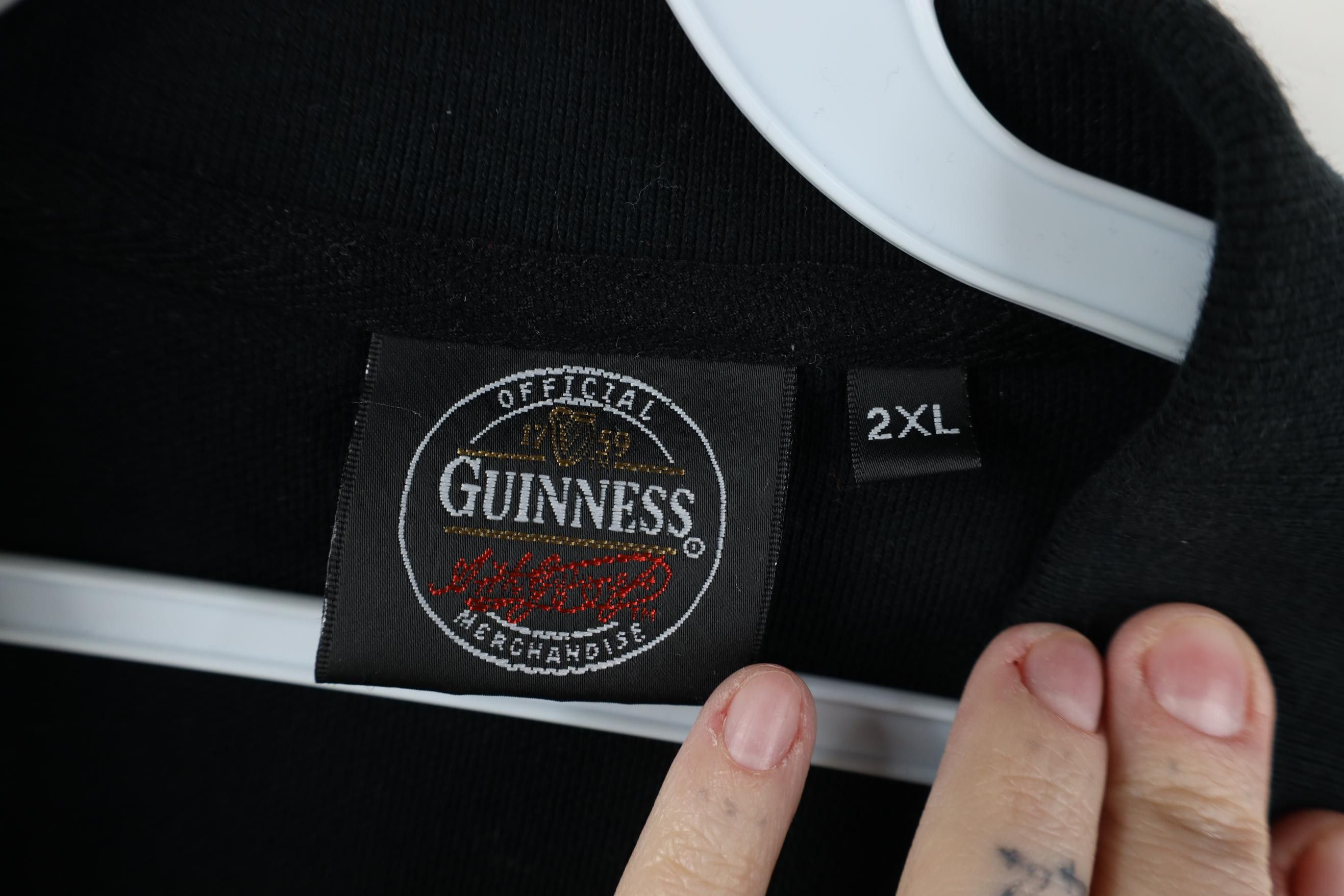 Vintage Guinness Beer England National Team Rugby Polo Shirt Rose Size US XXL / EU 58 / 5 - 11 Thumbnail