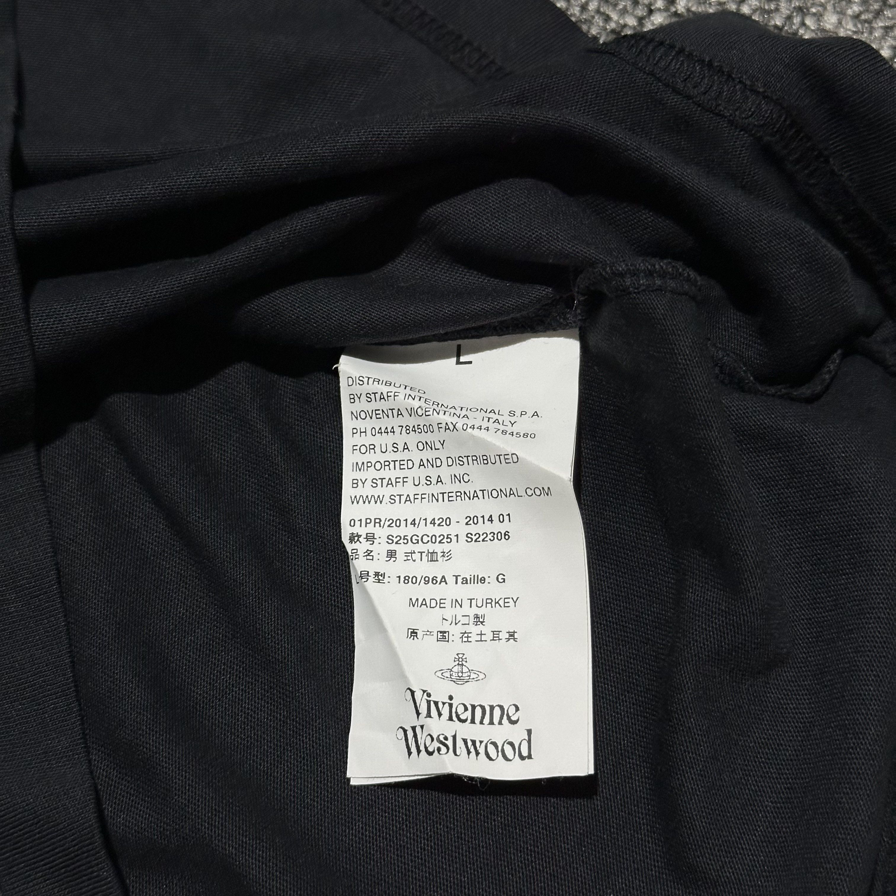 Vivienne Westwood Vivienne Westwood Tee Size US L / EU 52-54 / 3 - 5 Thumbnail