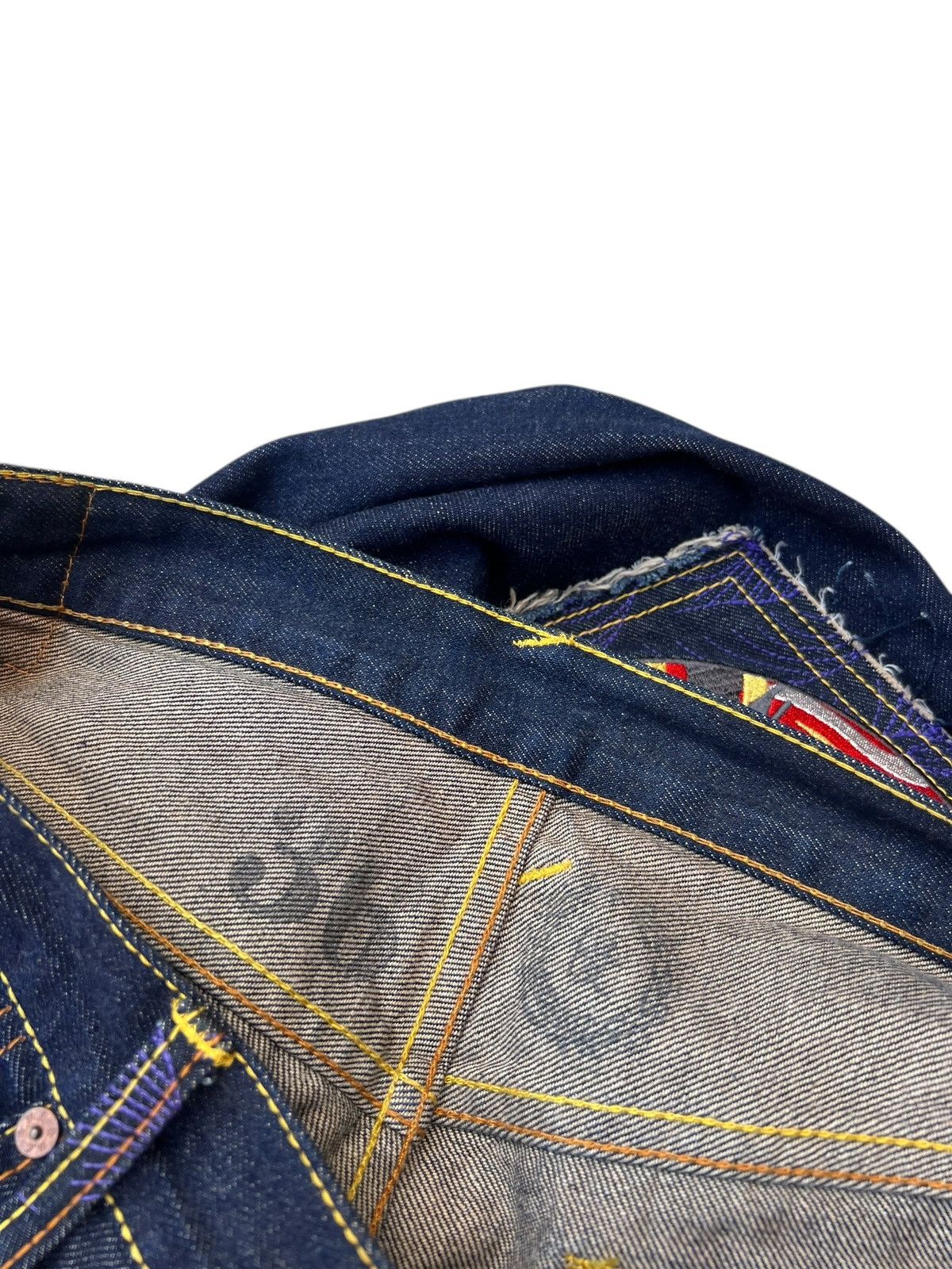 RMC Jeans RMC Martin Ksohoh Blue Denim Selvedge Jeans Loose Size US 36 / EU 52 - 21 Thumbnail