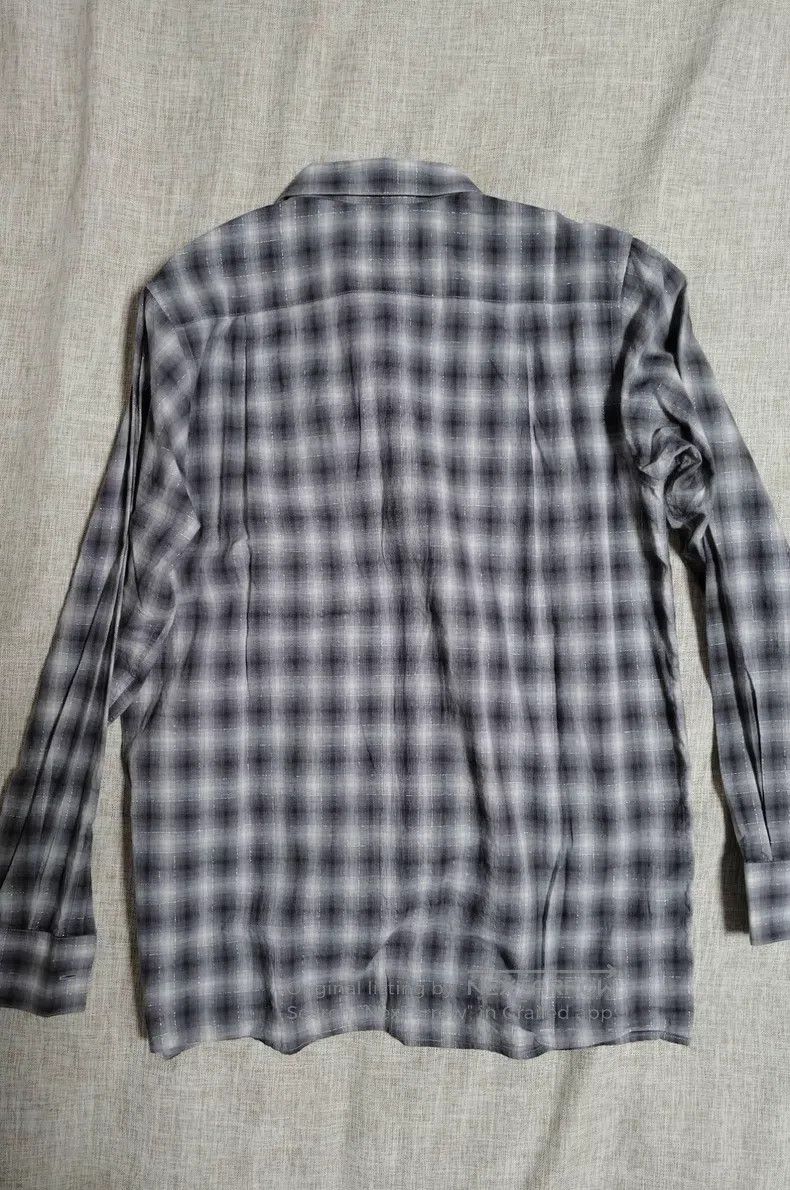 Saint Laurent Paris Saint Laurent Paris Size 38 Plaid Shirt i Size US M / EU 48-50 / 2 - 2 Thumbnail
