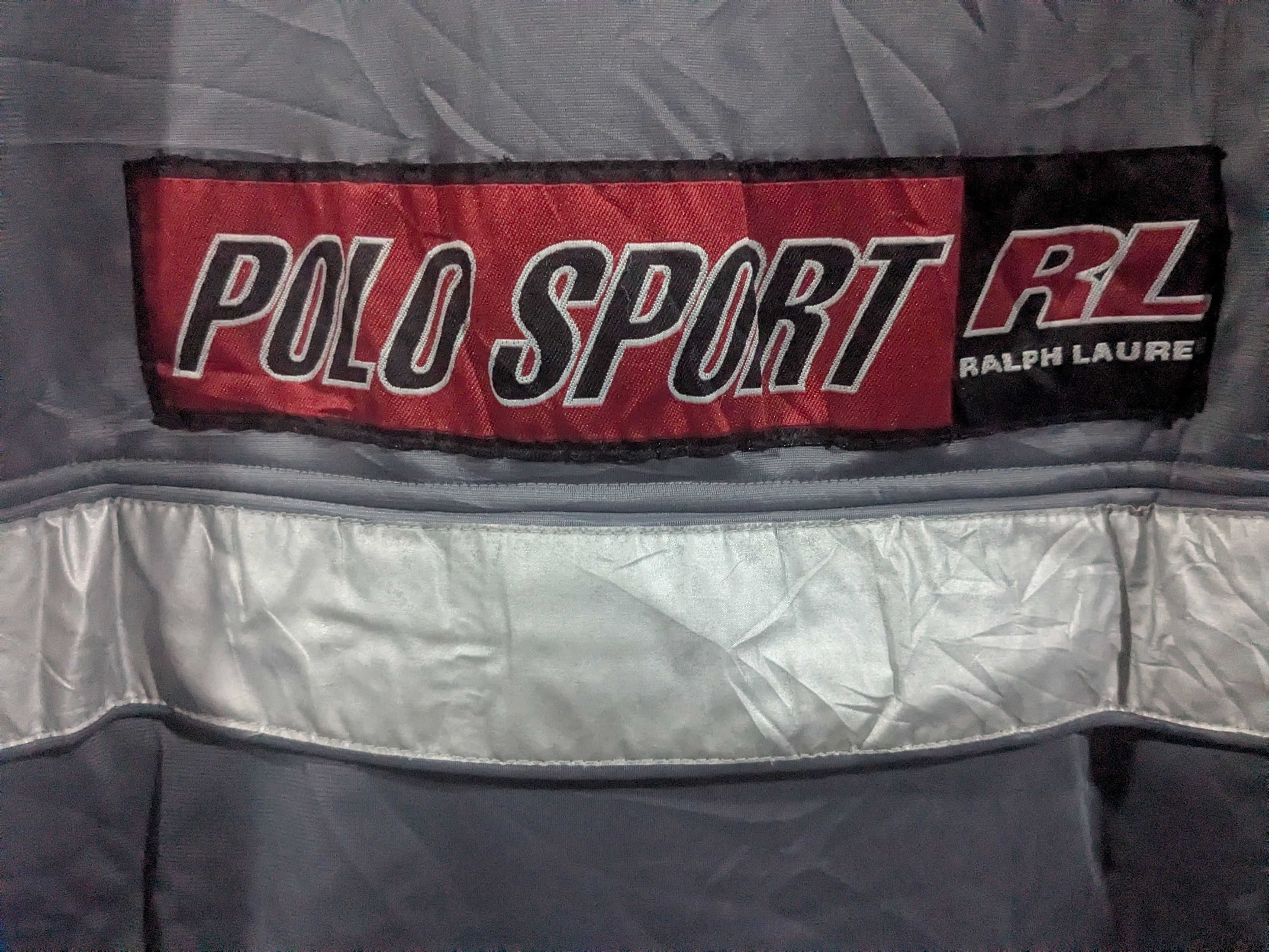 Polo Ralph Lauren Polo sport Ralph Lauren vintage authentic 90's racing jacket Size US L / EU 52-54 / 3 - 8 Thumbnail