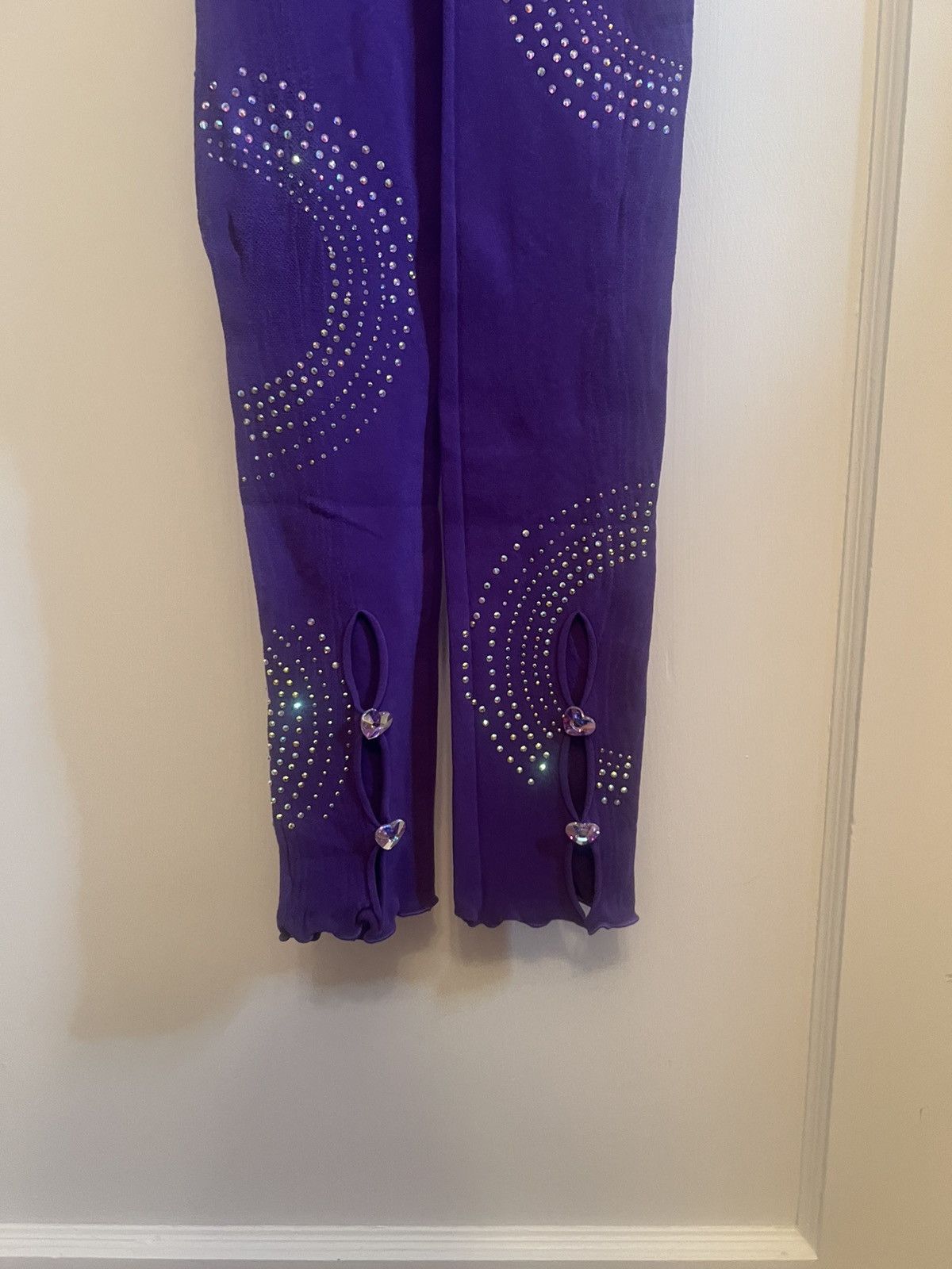 Poster Girl ONE SIZE PURPLE poster, girl jumpsuit Size 26" / US 2 / IT 38 - 8 Thumbnail