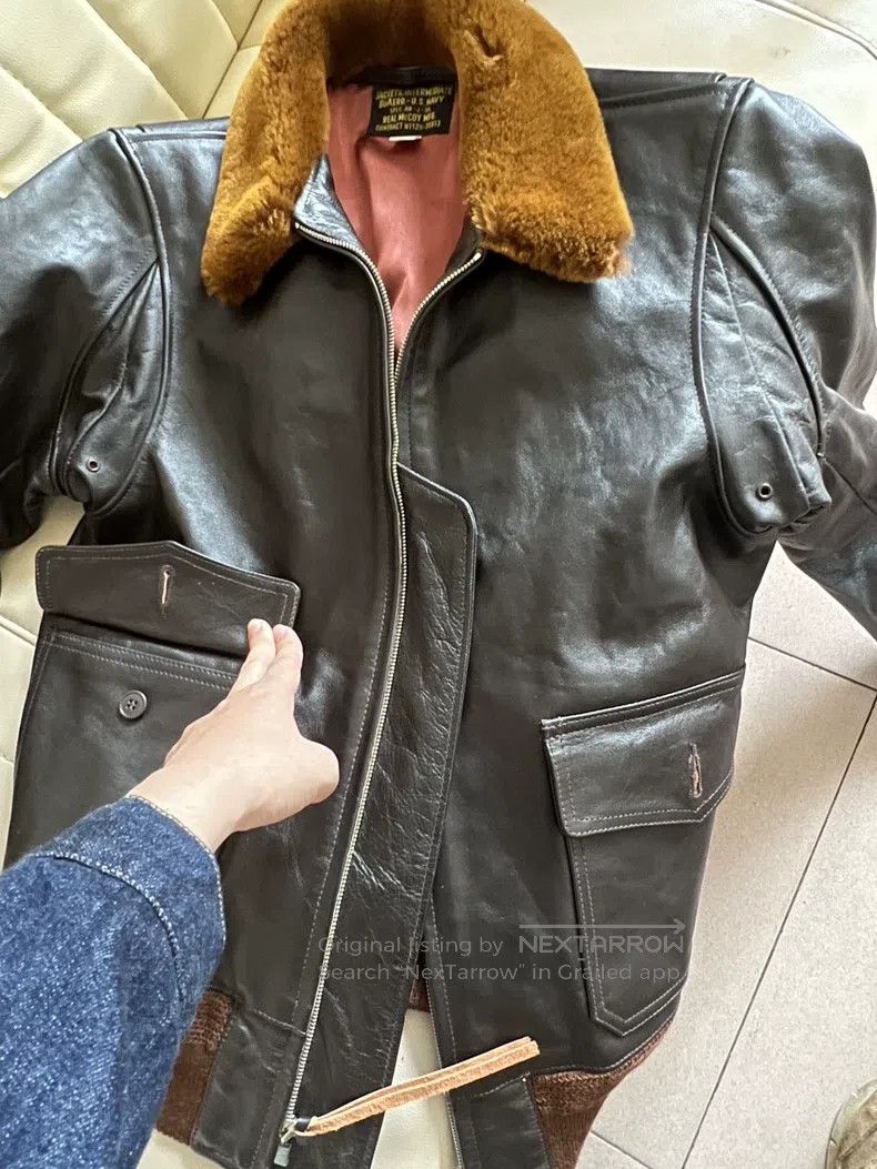 The Real McCoy's The Real McCoys RM Horseskin Flight Jacket Size US L / EU 52-54 / 3 - 1 Thumbnail