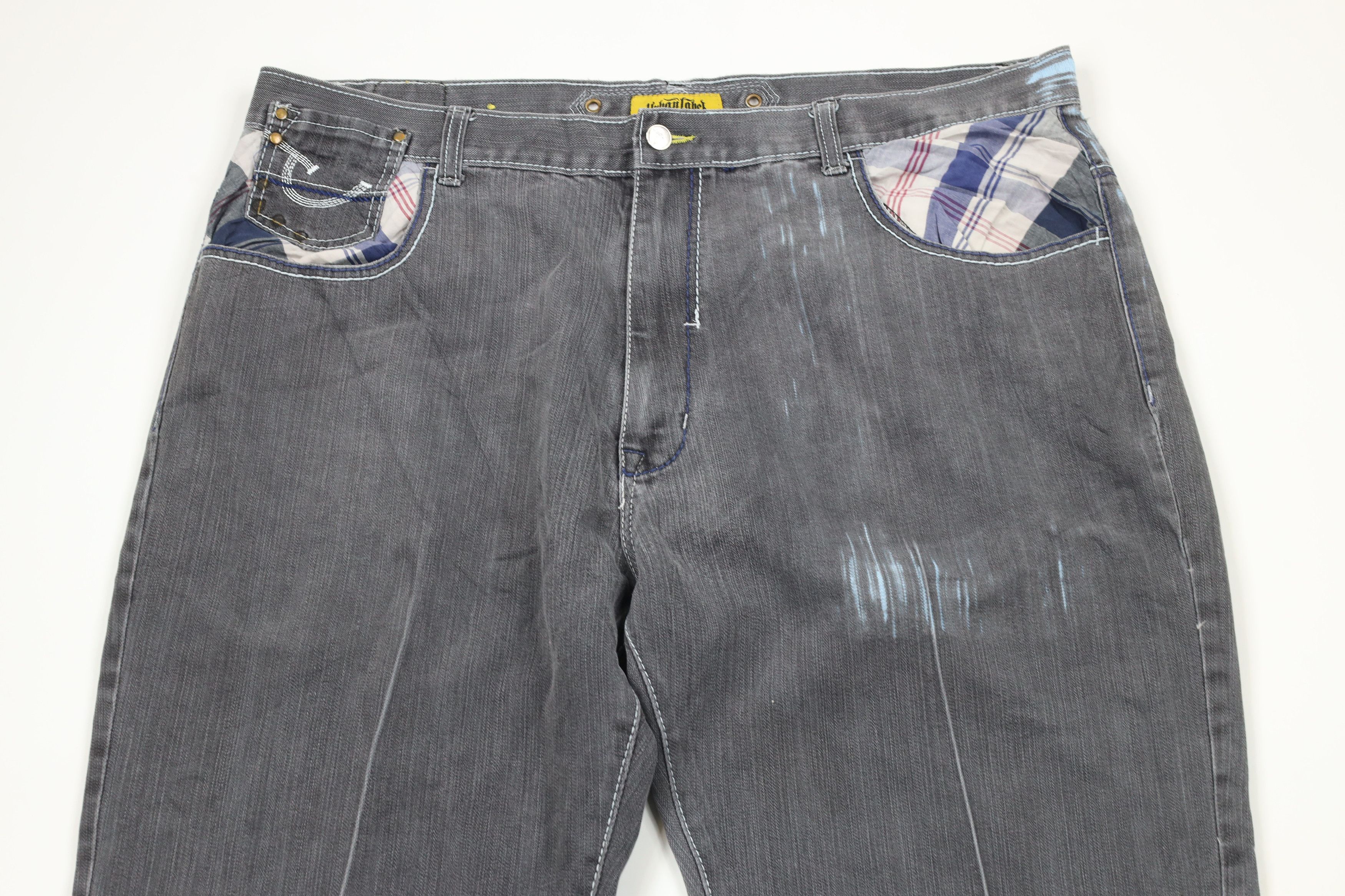 Vintage Vintage Y2K Streetwear Baggy Fit Wide Leg Denim Jeans Size US 40 / EU 56 - 2 Thumbnail