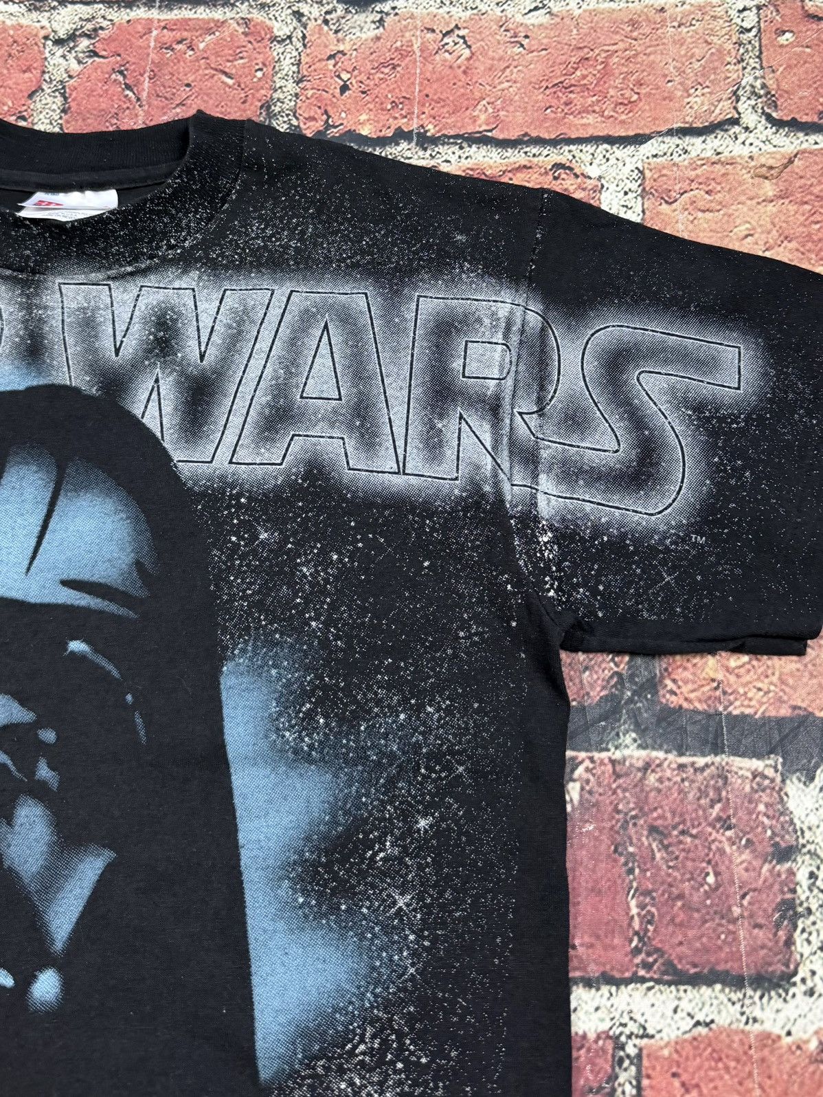 Star Wars Vintage Star Wars Darth Vader AOP T Shirt 1996 Youth Large Size US S / EU 44-46 / 1 - 6 Thumbnail