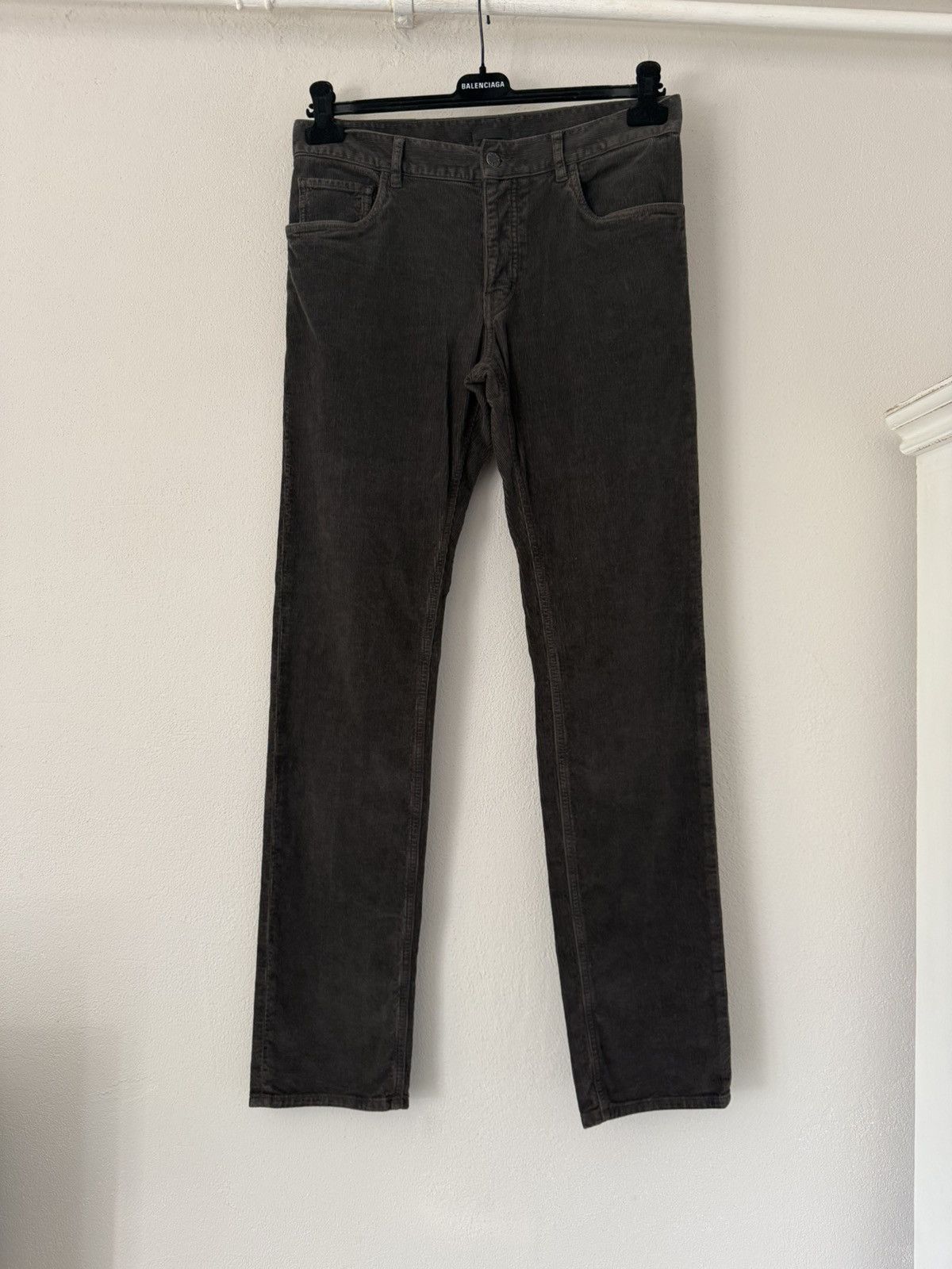 Prada Prada Slim Brown Corduroy Jeans Size US 32 / EU 48 - 1 Thumbnail