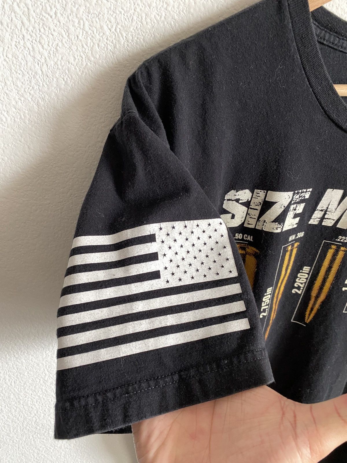 Other Bullet Size Matters Gun Tee Size US XL / EU 56 / 4 - 5 Thumbnail