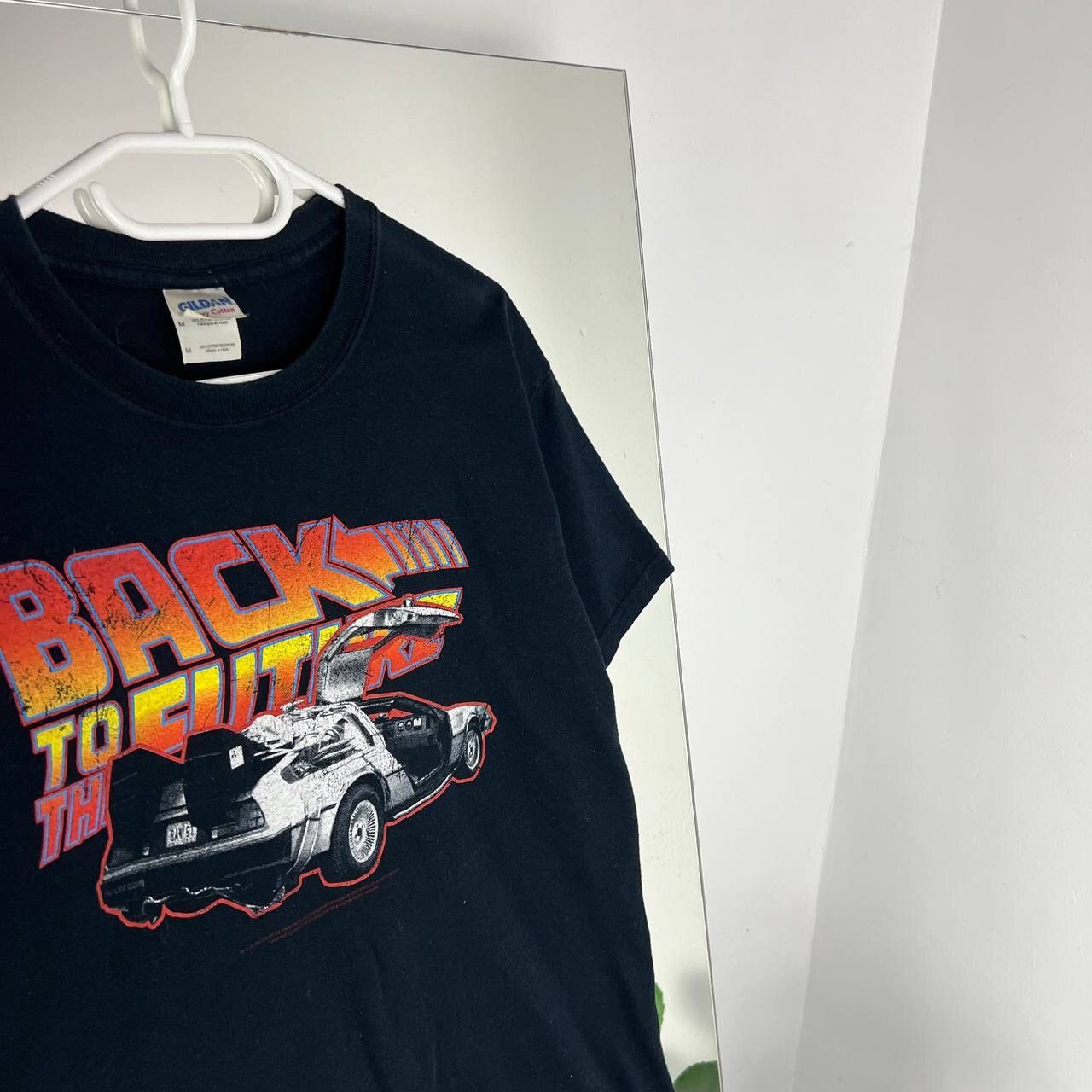 Vintage Vtg Back To The Future T-shirt Vintage Big Print Tee Size US M / EU 48-50 / 2 - 2 Thumbnail