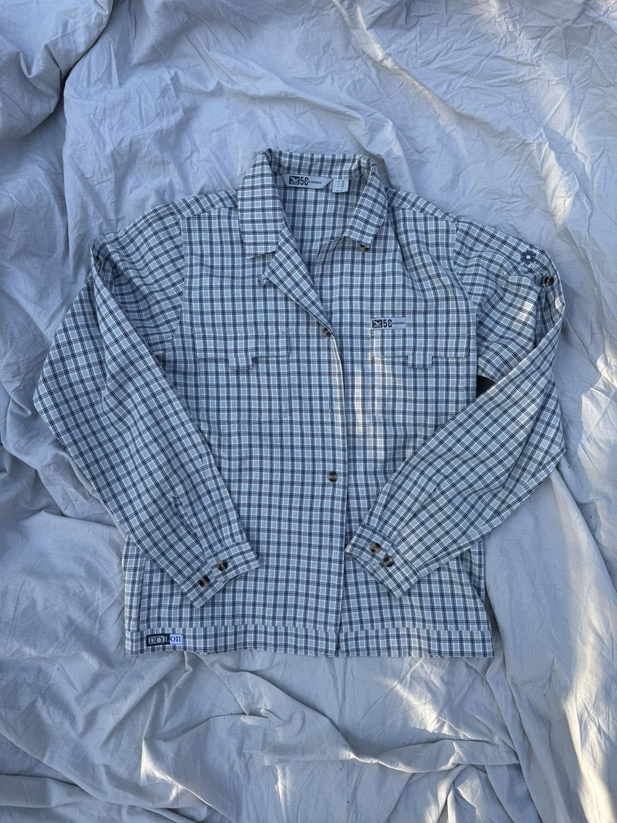 Vintage Vintage Cotton Shirt Size US M / EU 48-50 / 2 - 1 Thumbnail