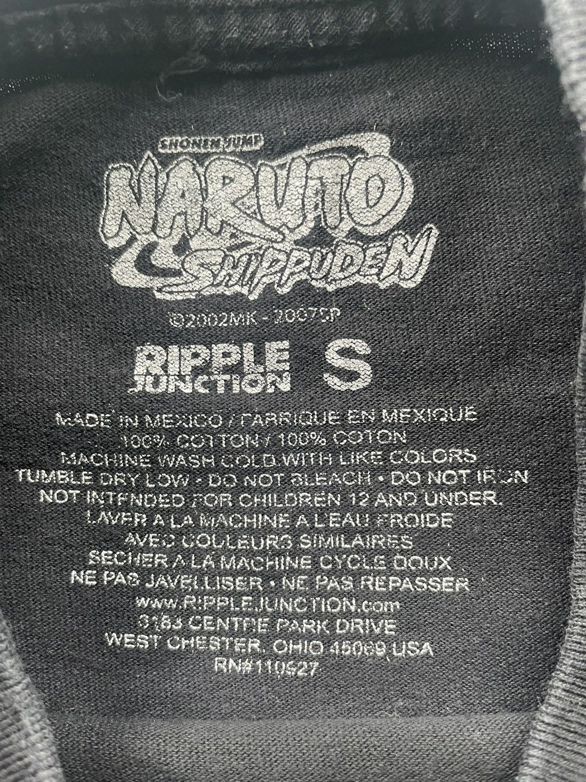 Anime × Japanese Brand × Vintage Vintage Naruto Shippuden Tshirt Size US S / EU 44-46 / 1 - 9 Thumbnail