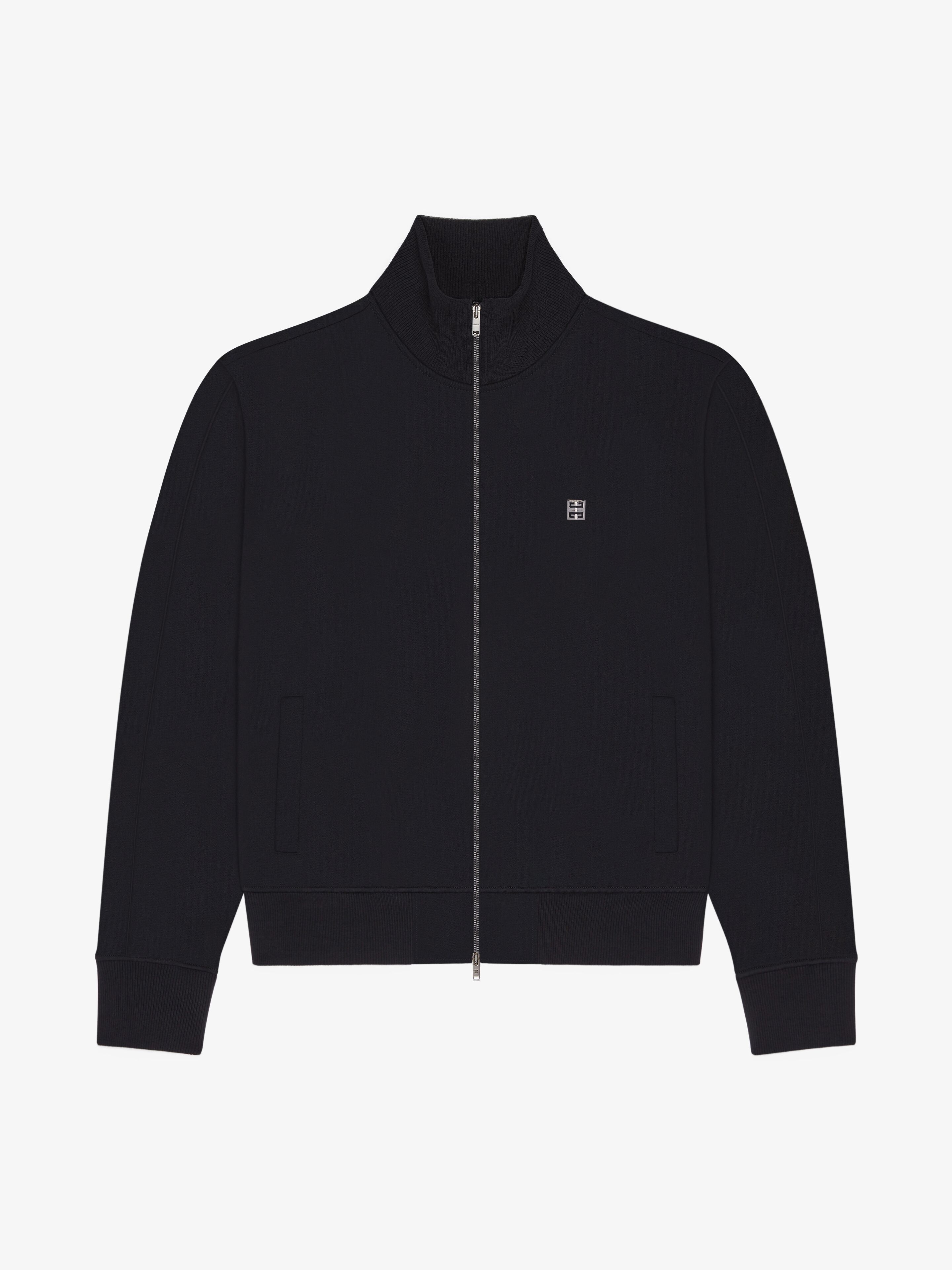Givenchy o1w1db10925 Simple Tracksuit Jacket in Black Size US XS / EU 42 / 0 - 1 Thumbnail