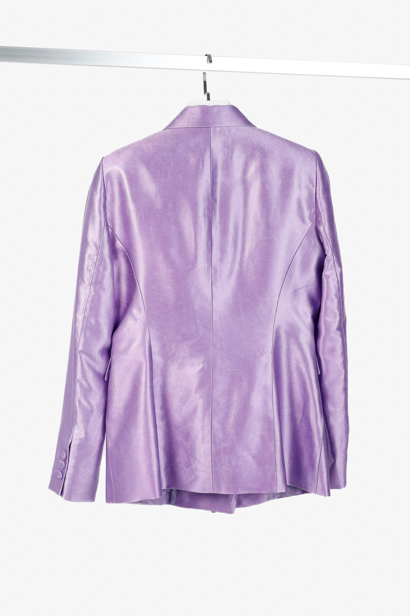 DOROTHEE SCHUMACHER Dorothee Schumacher Shiny Coolness Double-Breasted Jacket Size M / US 6-8 / IT 42-44 - 2 Thumbnail
